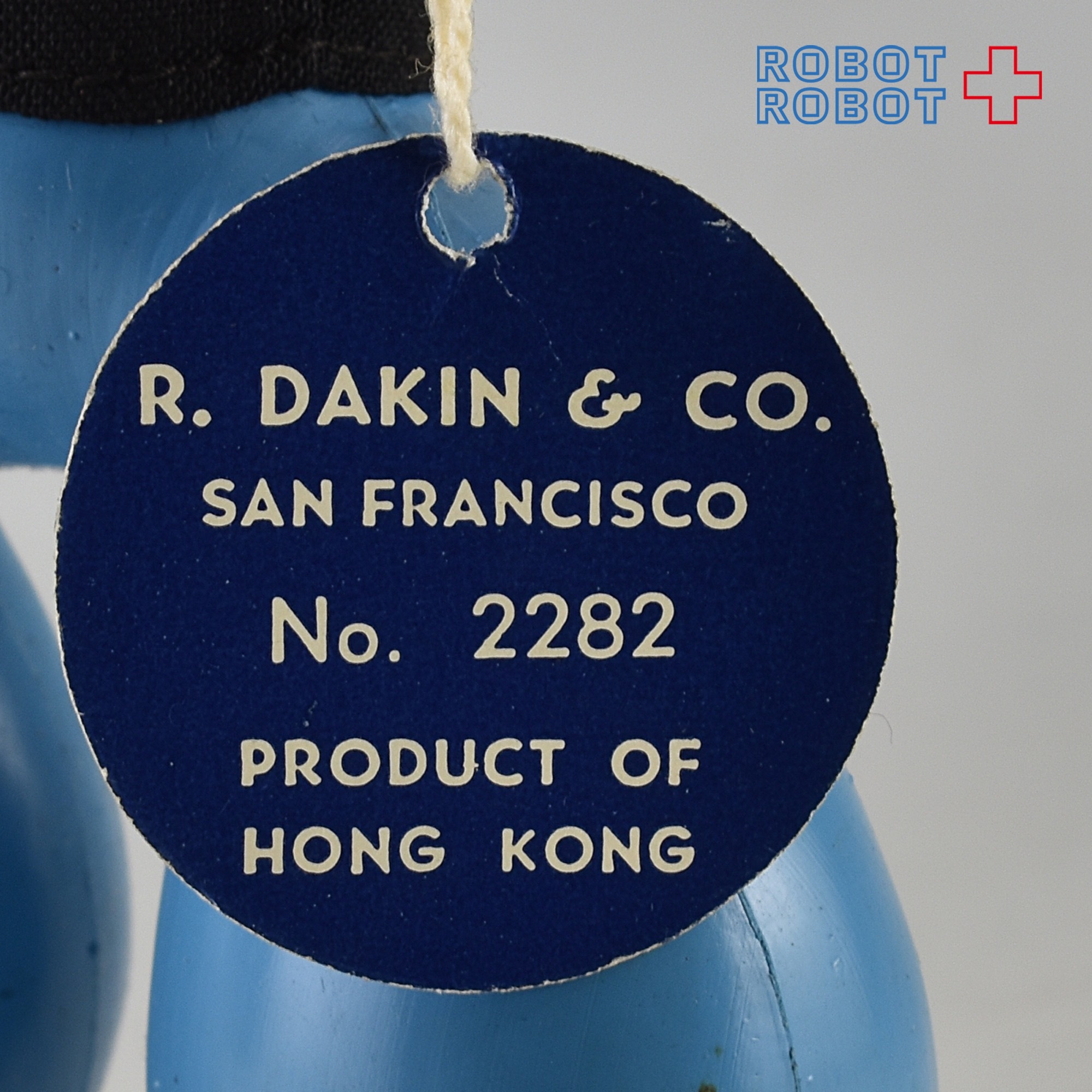 Dakin ポパイ 右腕伸ばし ビニールフィギュア 紙タグ付 1970年代 香港製 入荷写真
