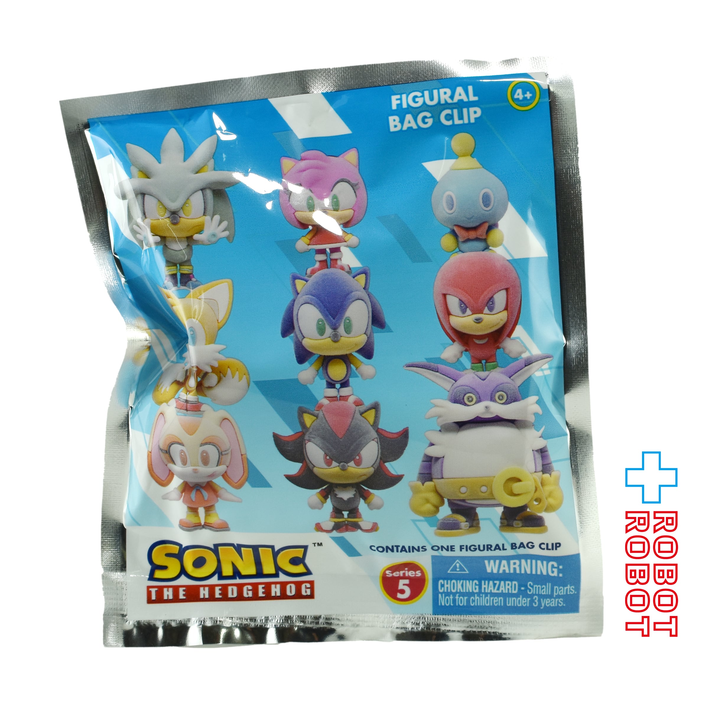 モノグラム 3D フィギュラル バッグ クリップ ソニック・ザ・ヘッジホッグ シリーズ5 1パック 未開封 入荷写真