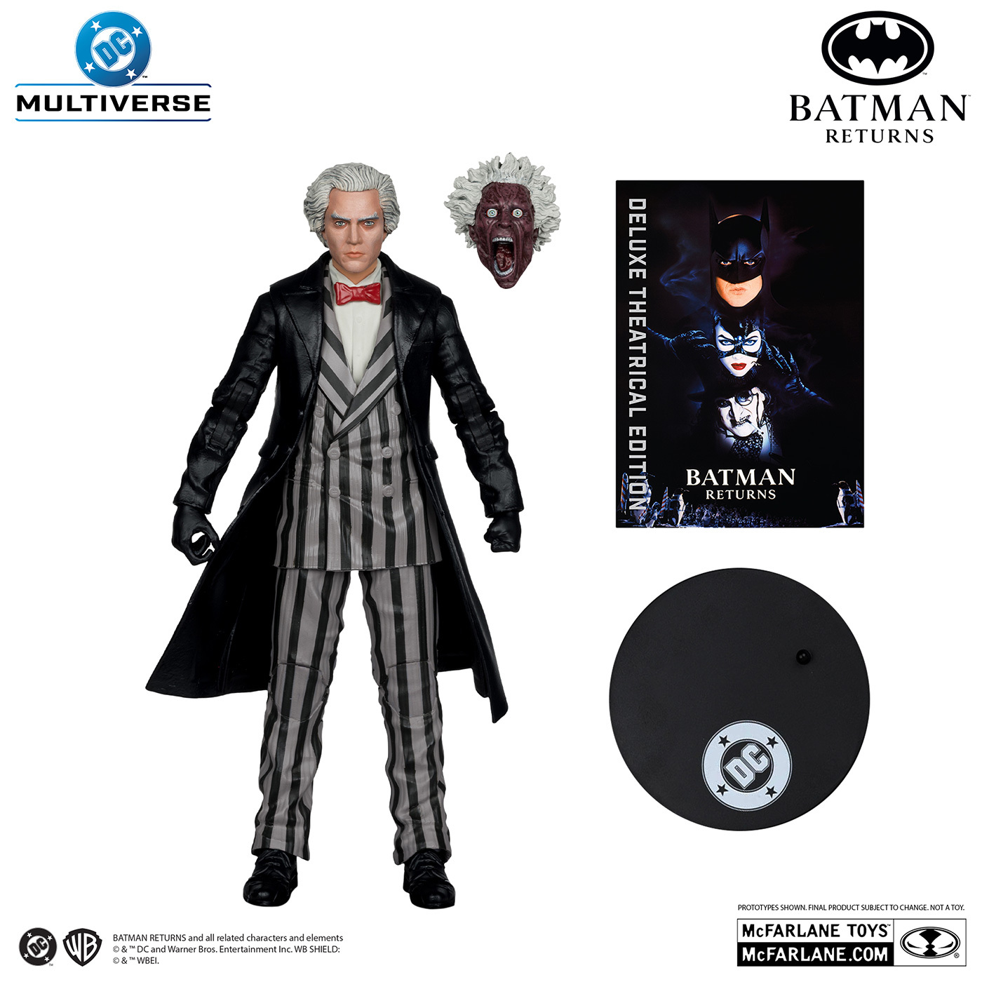 マクファーレン・トイズ DCマルチバース バットマン リターンズ マックス・シュレック デラックス・シアトリカル・エディション シリーズ2 7インチ アクションフィギュア 国内版 未開封 入荷写真
