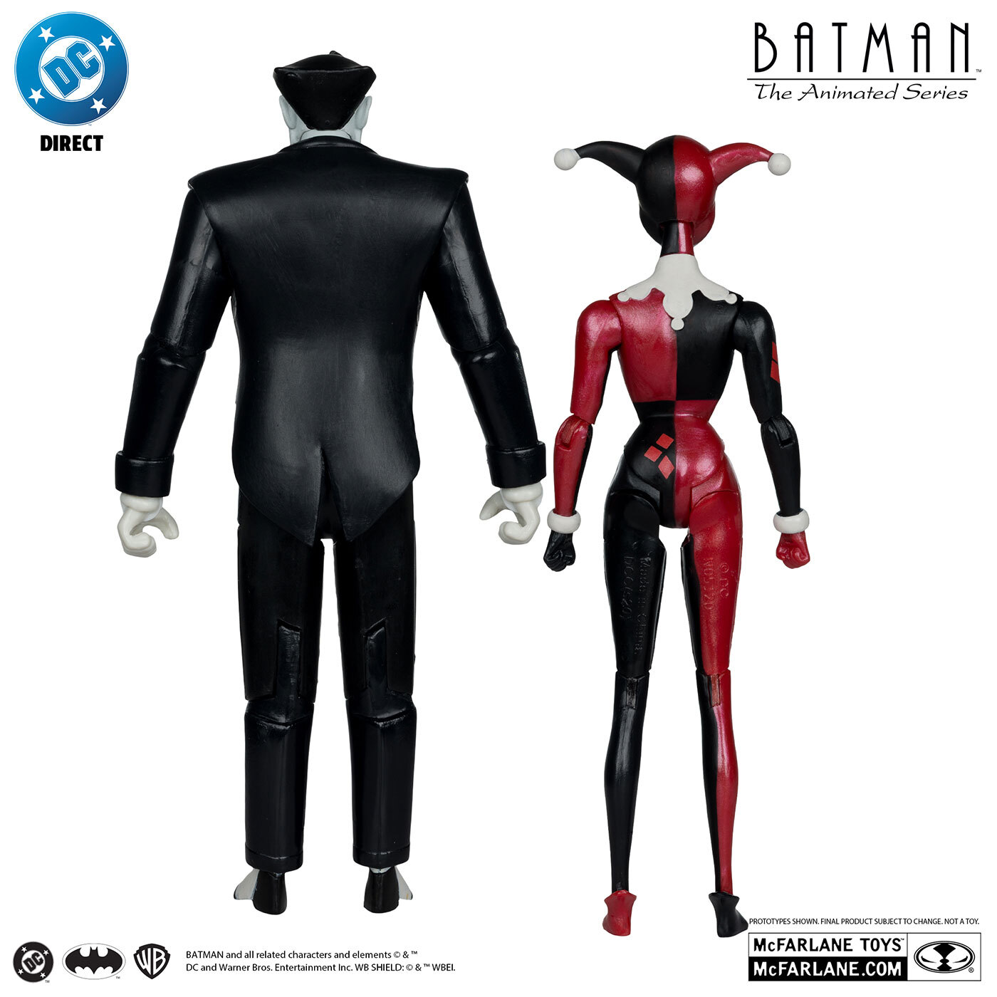 マクファーレン・トイズ DCダイレクト バットマン アニメイテッド ハーレイ・クイン＆ジョーカー（マッドラブ）6インチ アクションフィギュア 国内版 未開封 入荷写真