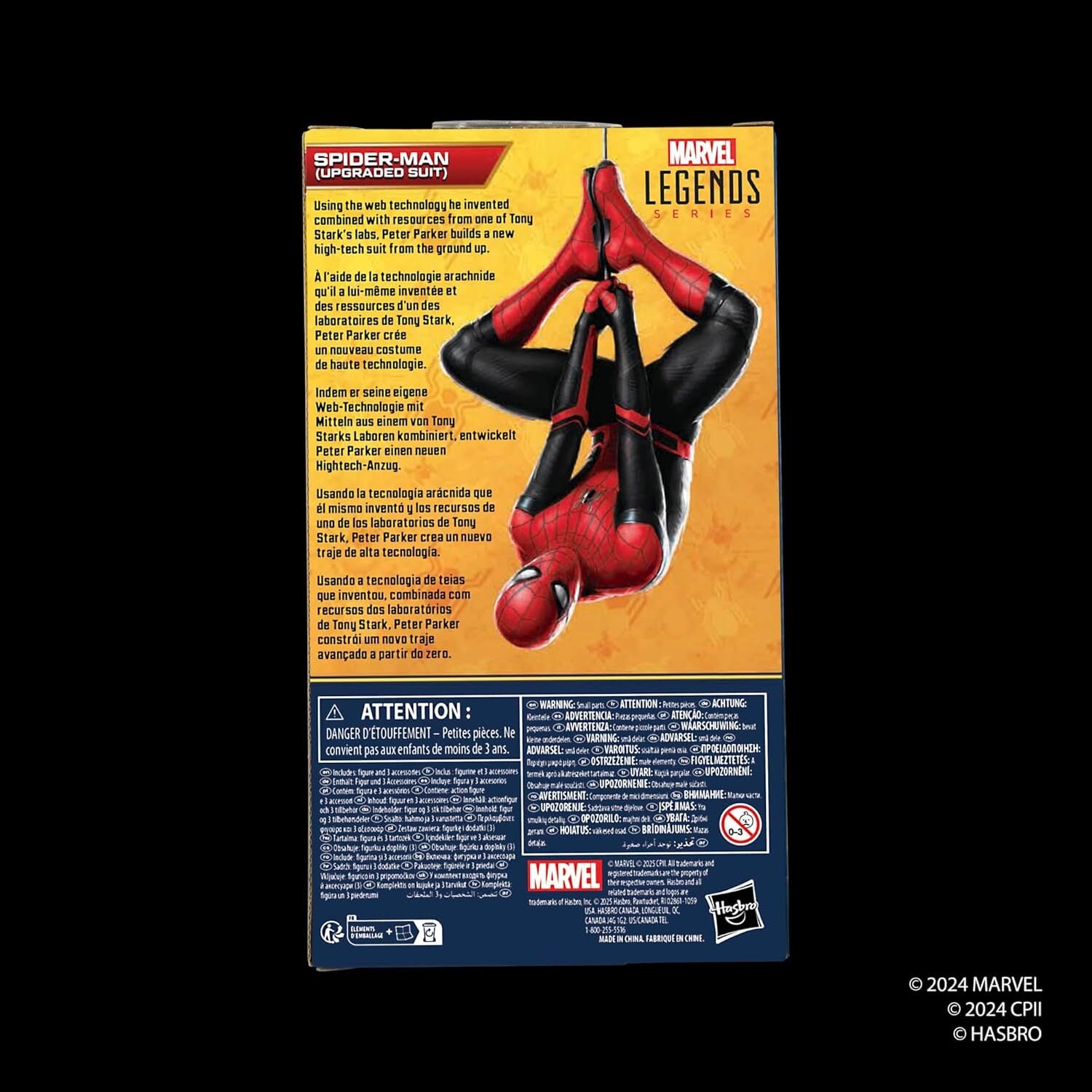 マーベルレジェンド スパイダーマン ファー・フロム・ホーム スパイダーマン アップグレードスーツ 6インチ アクションフィギュア 国内版 未開封 入荷写真