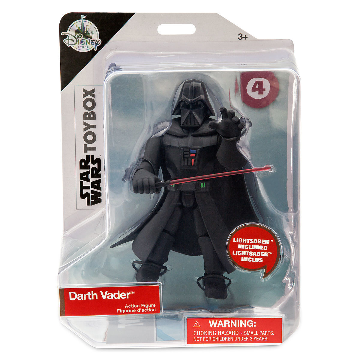 ディズニーストア スター・ウォーズ・トイボックス #4 ダースベイダー アクションフィギュア 未開封 入荷写真