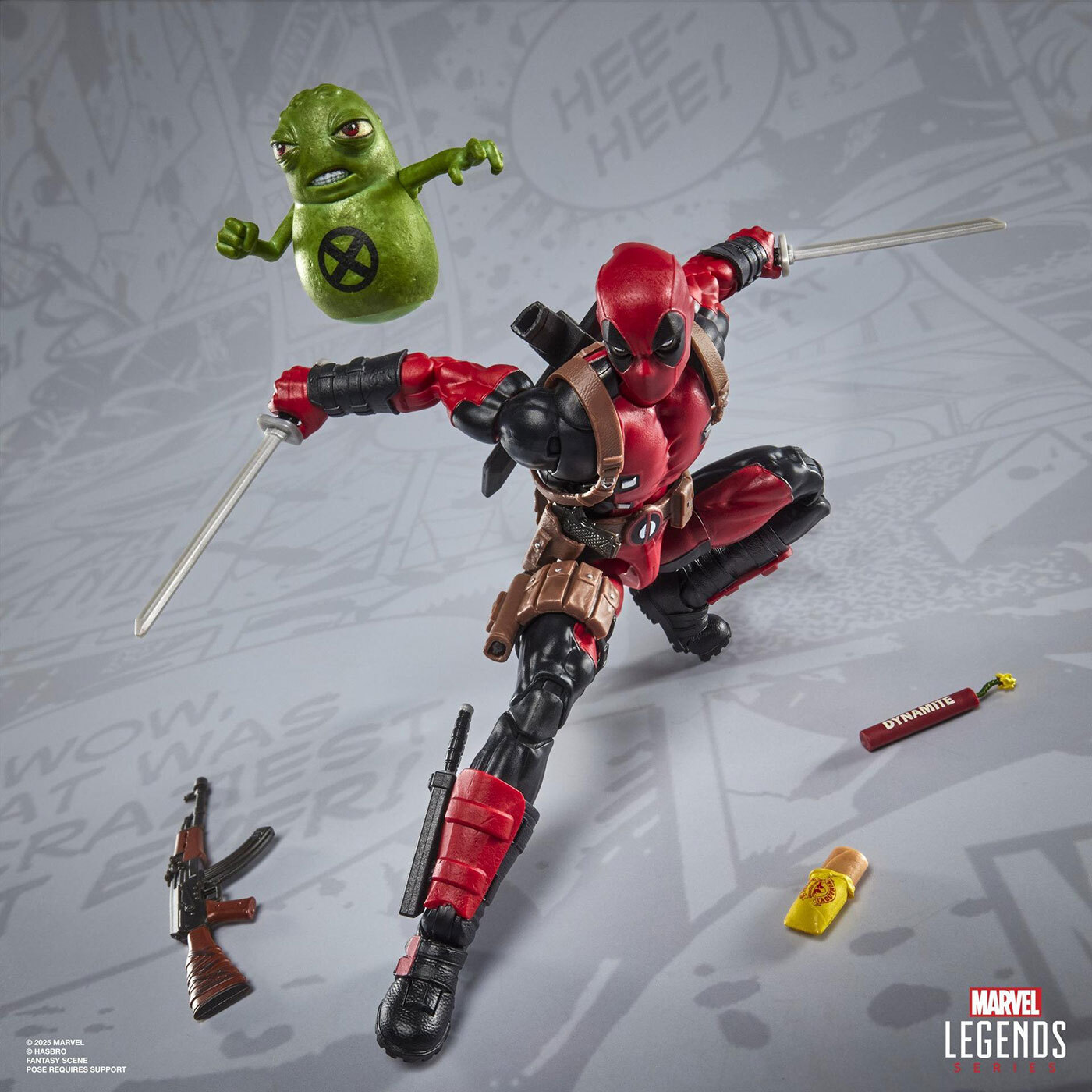 マーベルレジェンド MAXIMUM デッドプール (コミック) 6インチ アクションフィギュア 国内版 未開封 入荷写真