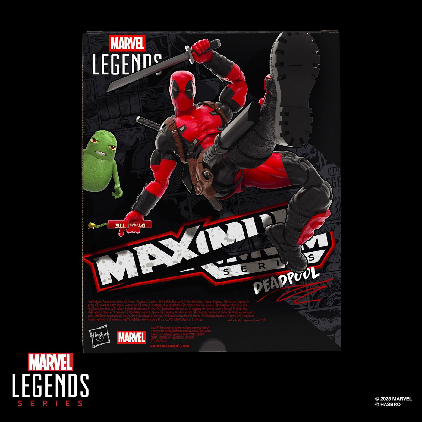 マーベルレジェンド MAXIMUM デッドプール (コミック) 6インチ アクションフィギュア 国内版 未開封 入荷写真