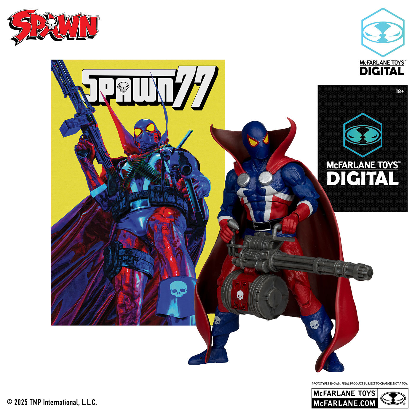 マクファーレン・トイズ スポーン / スポーン77 レッド プラチナム エディション 7インチ アクションフィギュア 国内版 未開封 入荷写真