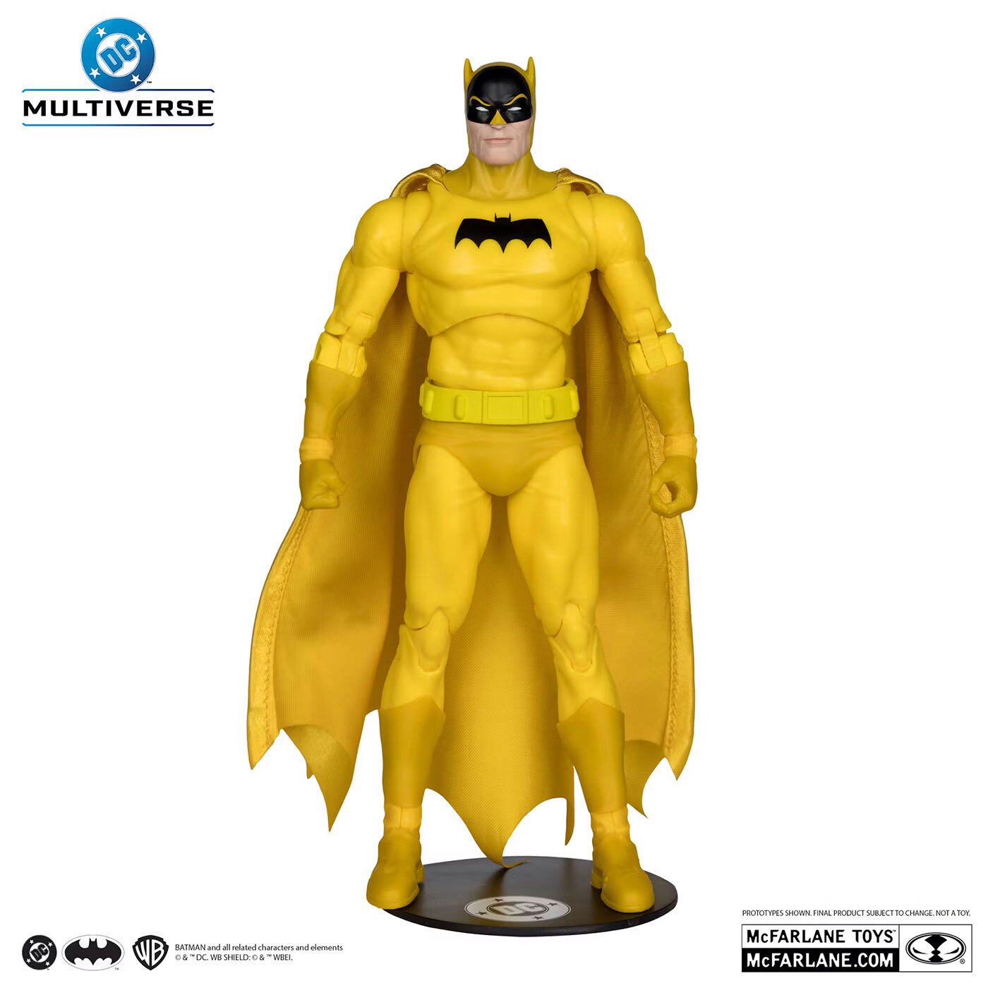 マクファーレン・トイズ DCマルチバース #335 バットマン イエロー・スーツ コミック/ Detective Comics #241 レッド プラチナム エディション 7インチ アクションフィギュア 国内版 未開封 入荷写真