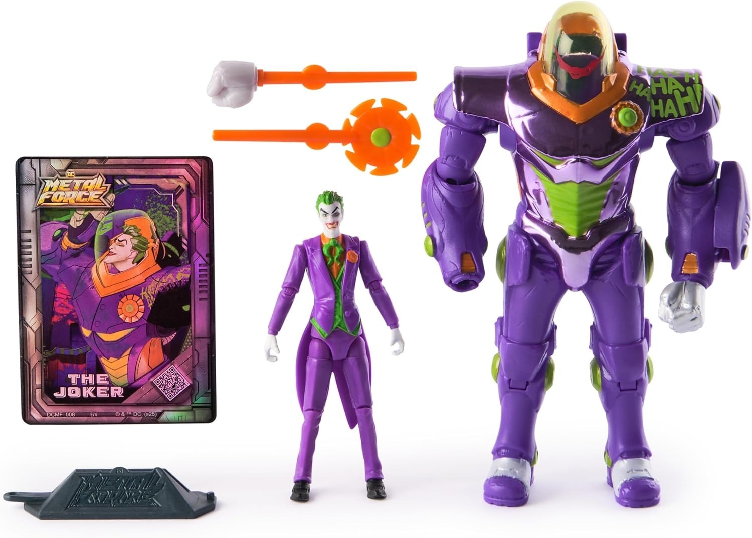 スピンマスター DC バットマン ジョーカー メタルフォース アクションフィギュア 未開封 入荷写真