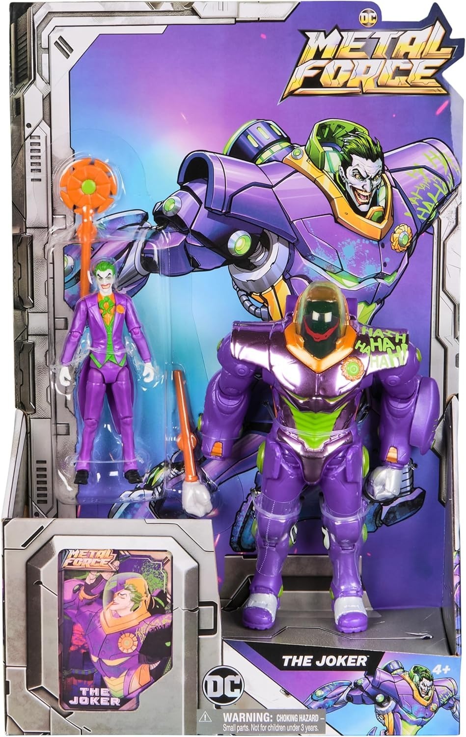 スピンマスター DC バットマン ジョーカー メタルフォース アクションフィギュア 未開封 入荷写真