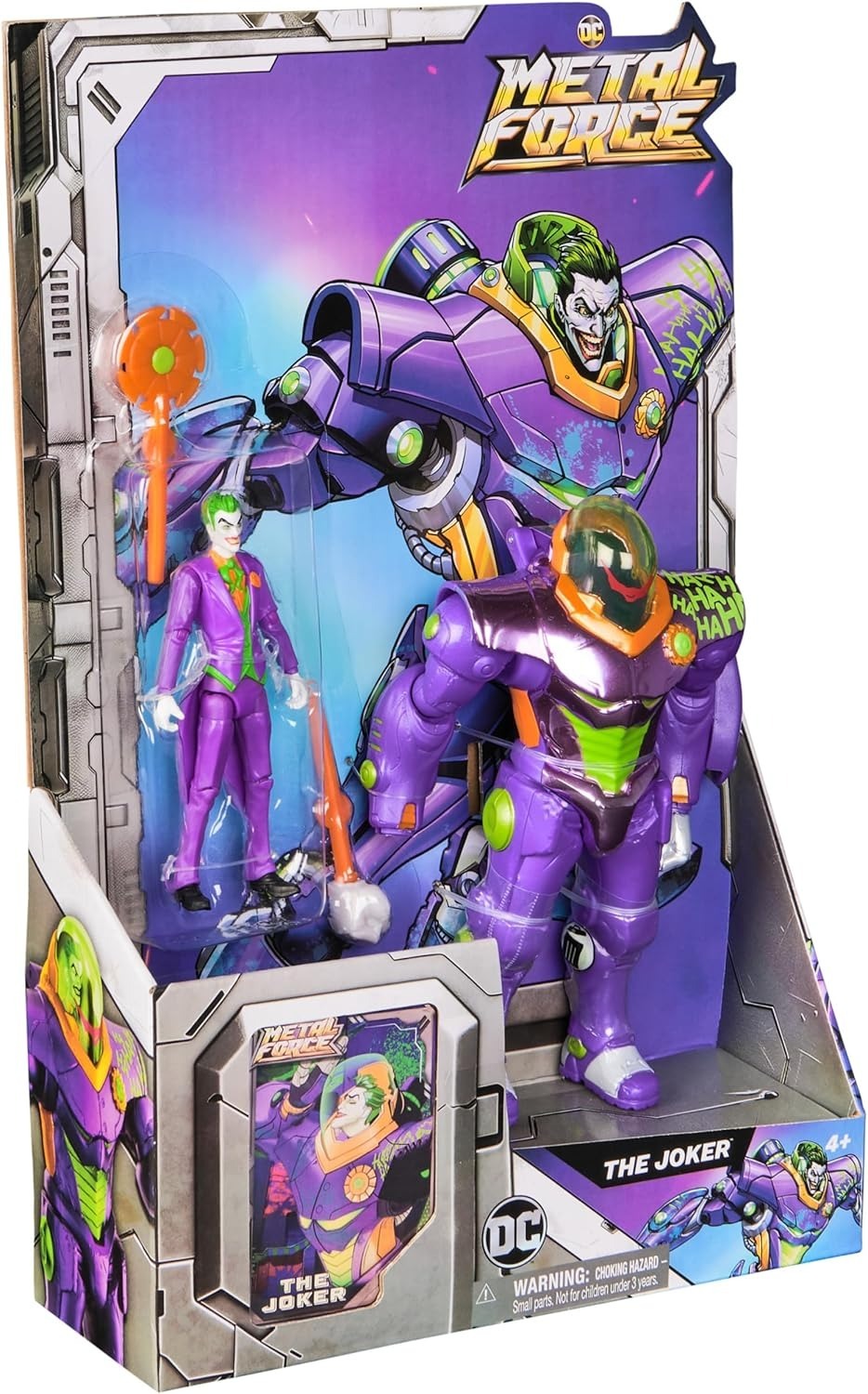 スピンマスター DC バットマン ジョーカー メタルフォース アクションフィギュア 未開封 入荷写真
