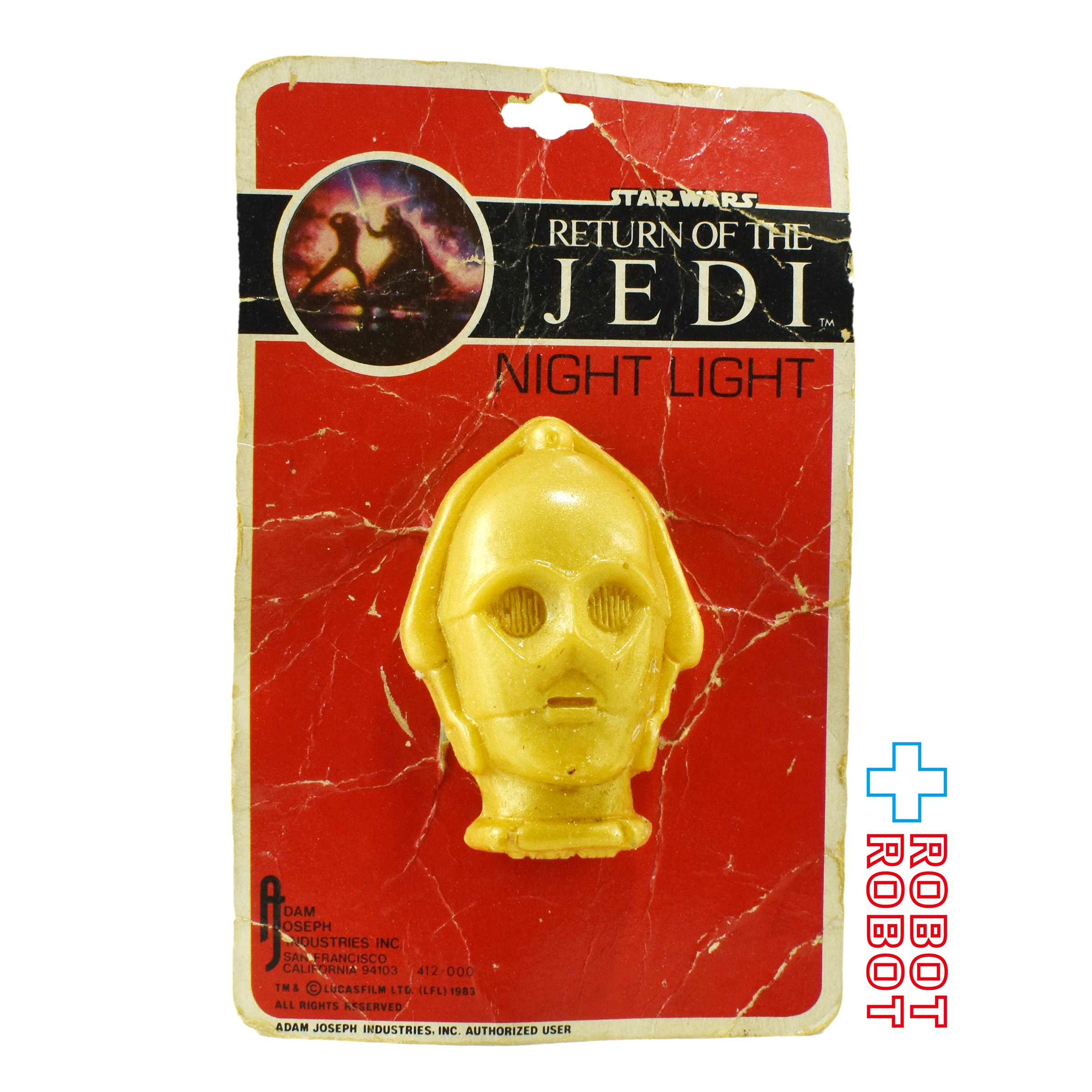 スター・ウォーズ ROTJ C-3PO ナイトライト 1983 入荷写真