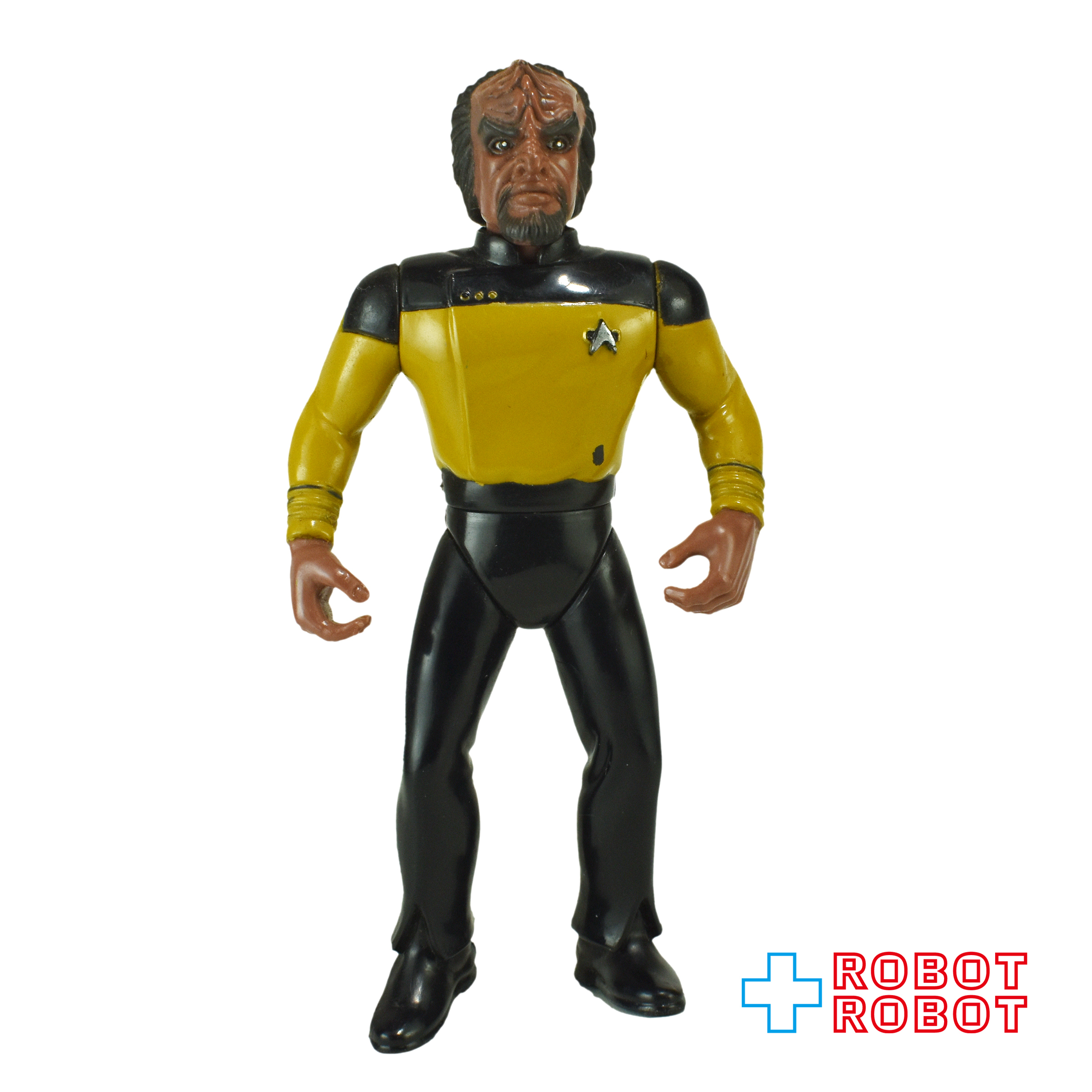 プレイメイツ TNG 新スタートレック 指揮官 ウォーフ アクションフィギュア 1994 ルース 入荷写真