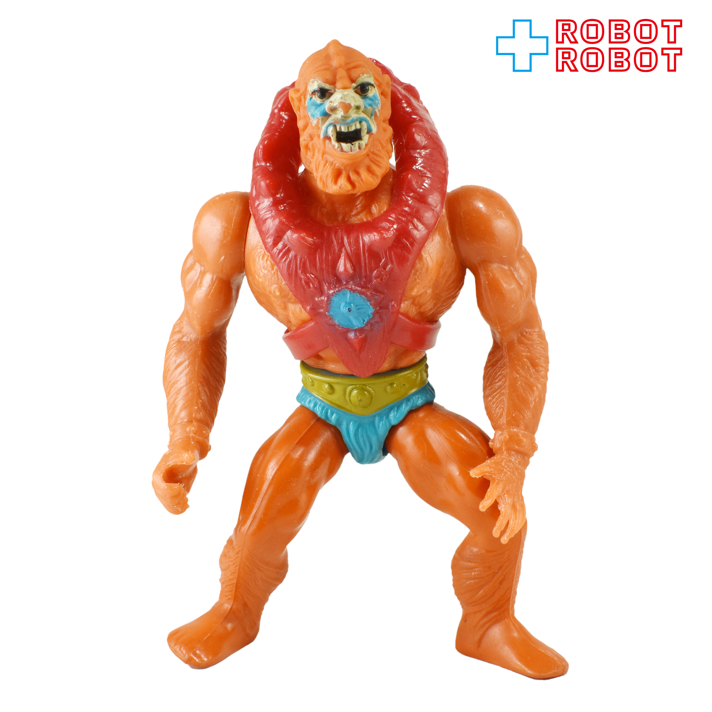 マテル ヒーマン オリジナル MOTU シリーズ1 ビーストマン アクションフィギュア 1982 胸防具のみ付属 武器欠 入荷写真