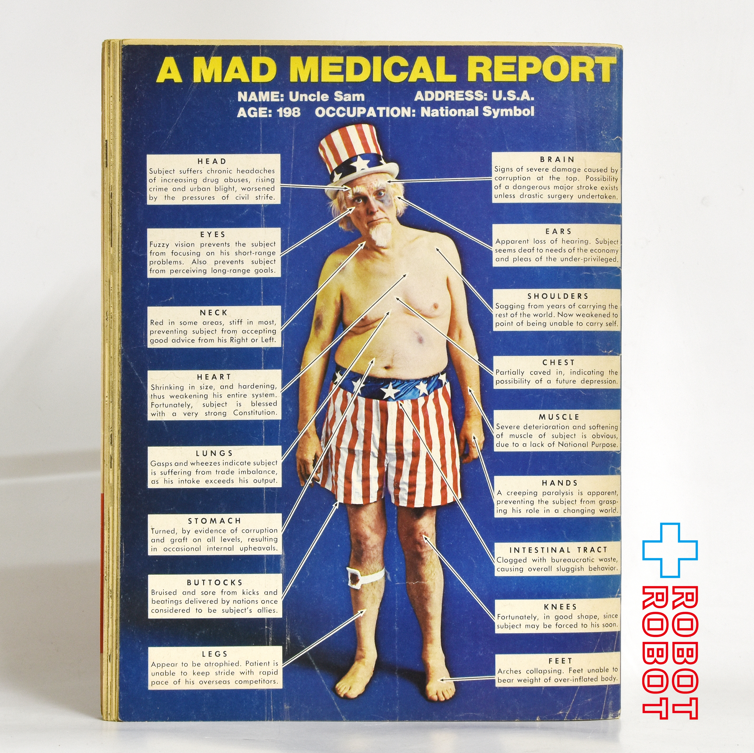 MAD MAGAZINE マッドマガジン no.168 省エネ推進の先頭に立つ July1974 入荷写真