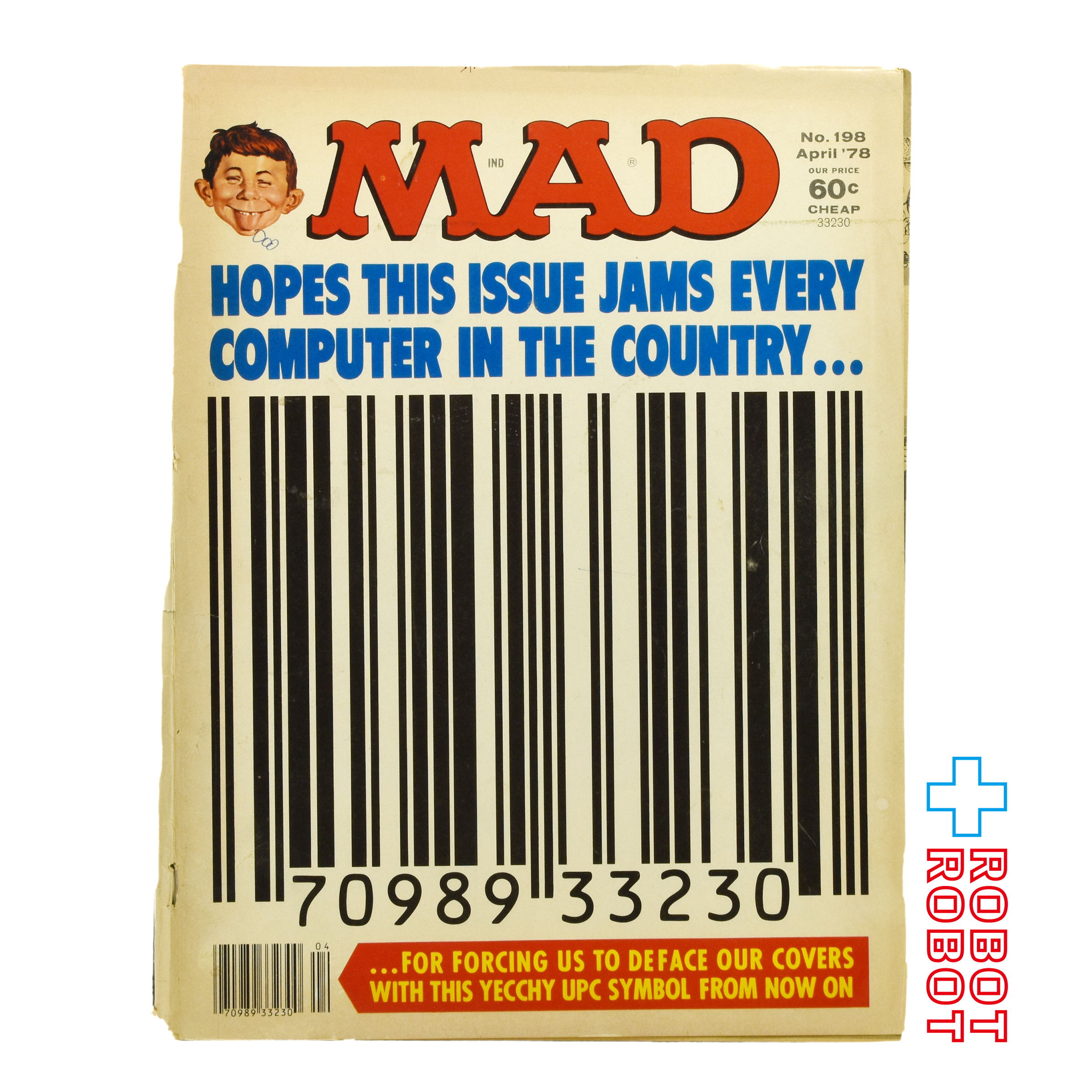 MAD MAGAZINE マッドマガジン no.198 April 1978 入荷写真