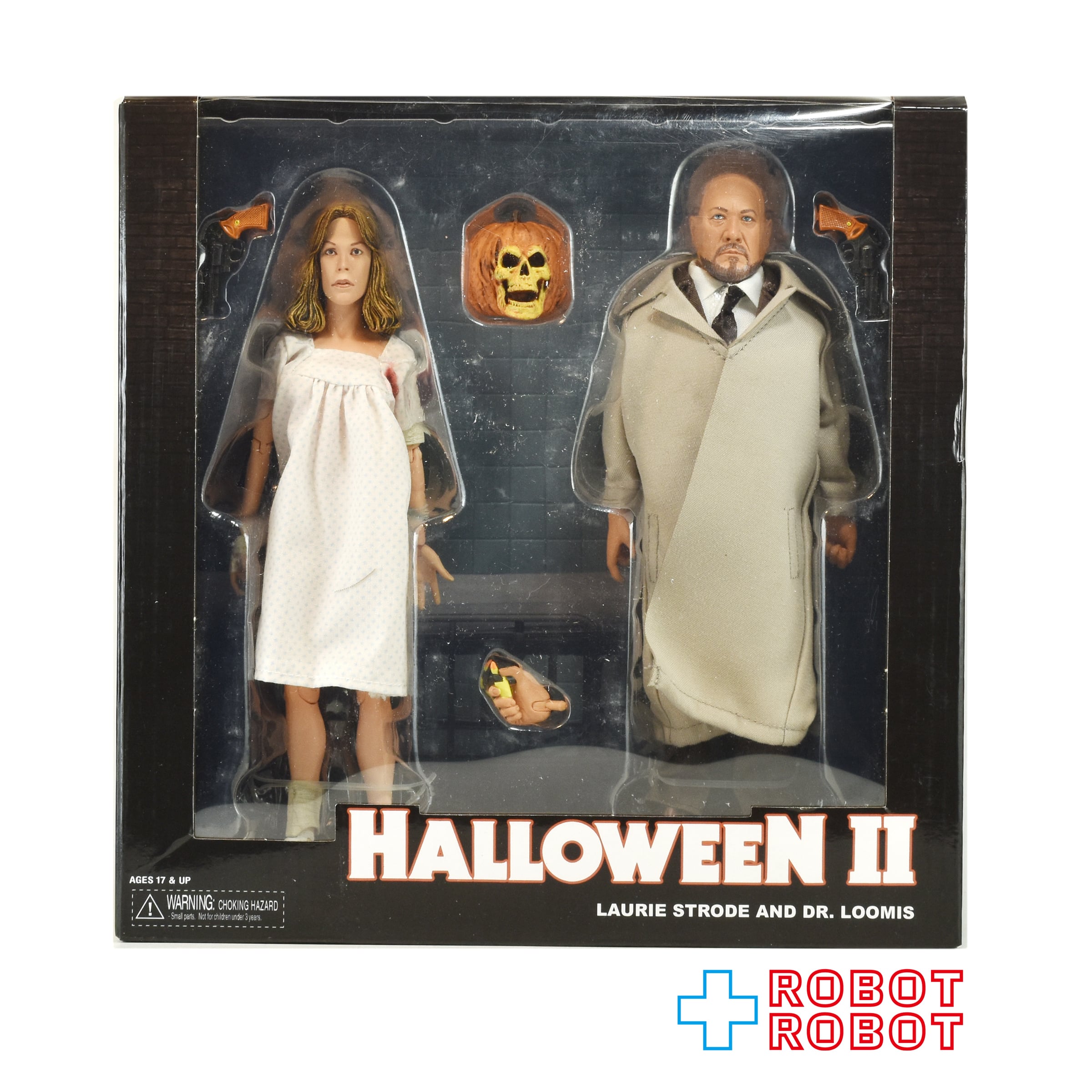 ネカ ハロウィンⅡ ローリー・ストロード & ルーミス医師 2パック 8インチ アクションドール 未開封 入荷写真