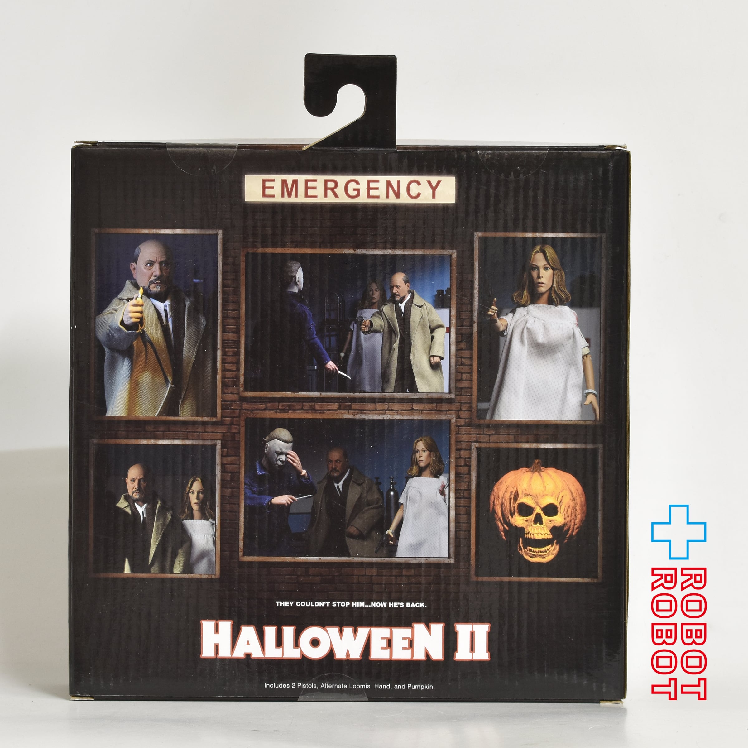 ネカ ハロウィンⅡ ローリー・ストロード & ルーミス医師 2パック 8インチ アクションドール 未開封 入荷写真