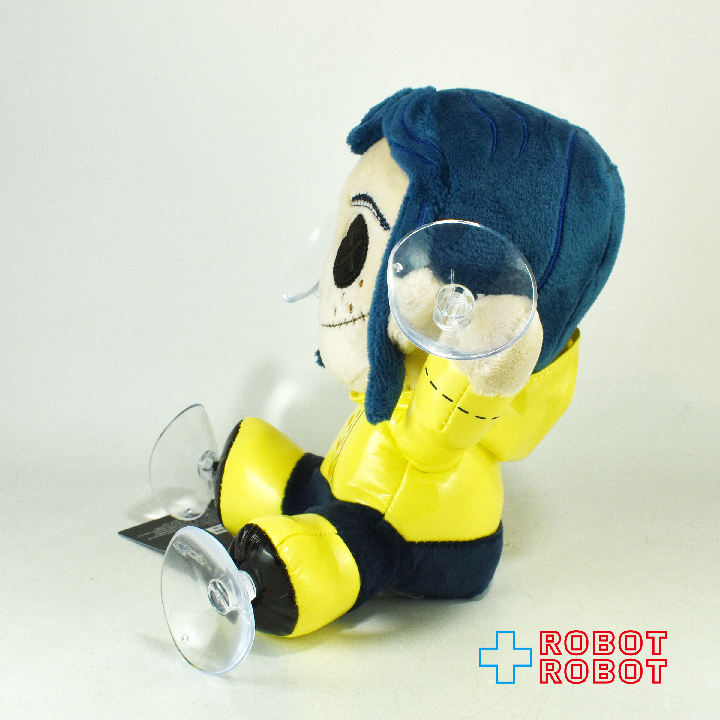 キッドロボット コララインとボタンの魔女 コラライン 吸盤付ぬいぐるみ人形 紙タグ付き 入荷写真