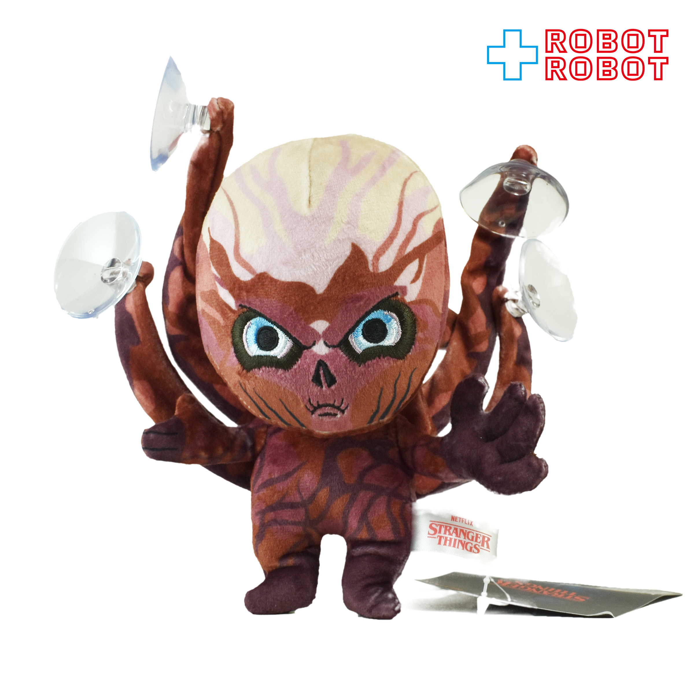 キッドロボット ストレンジャー・シングス 未知の世界 ヴェクナ 吸盤付ぬいぐるみ人形 紙タグ付き 入荷写真