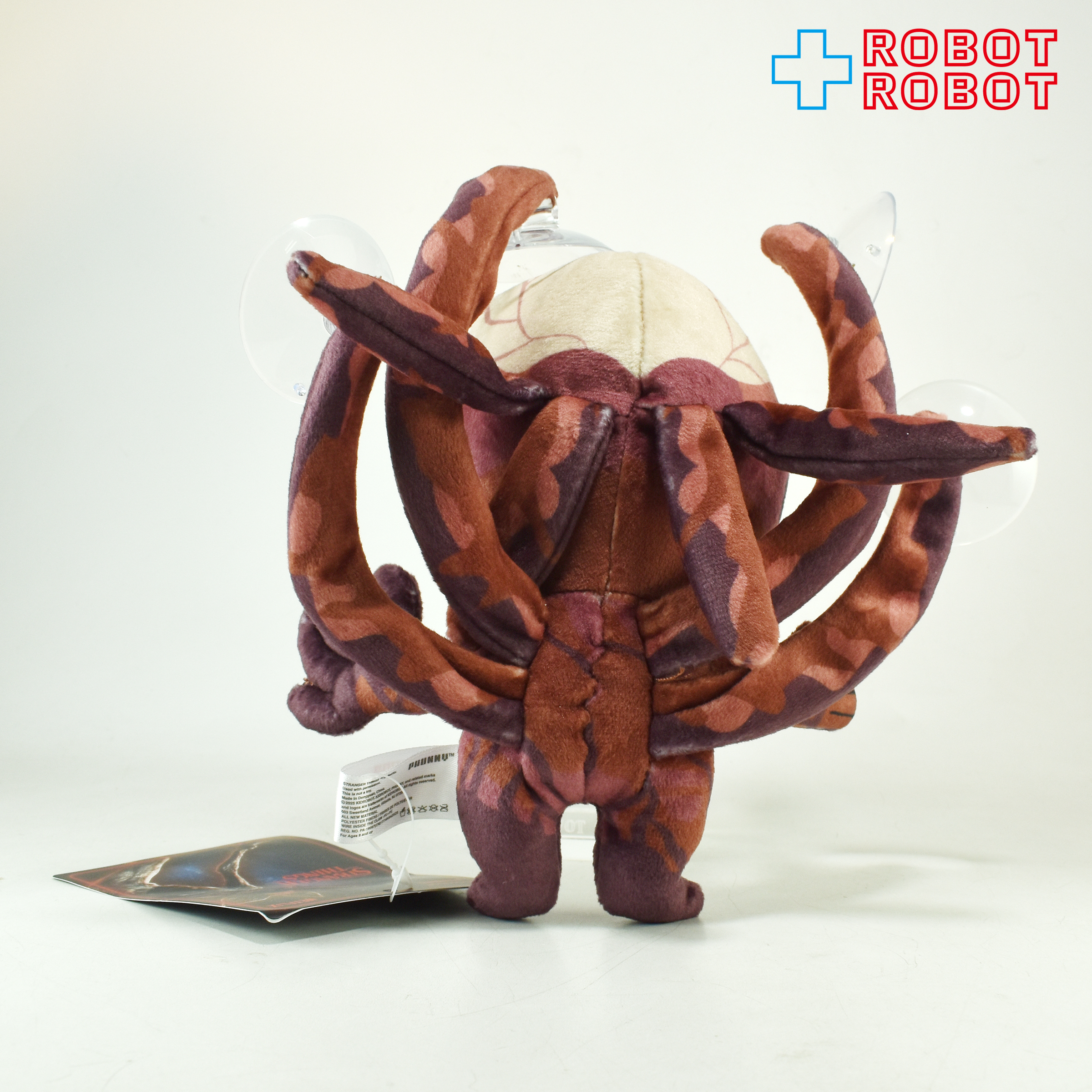 キッドロボット ストレンジャー・シングス 未知の世界 ヴェクナ 吸盤付ぬいぐるみ人形 紙タグ付き 入荷写真