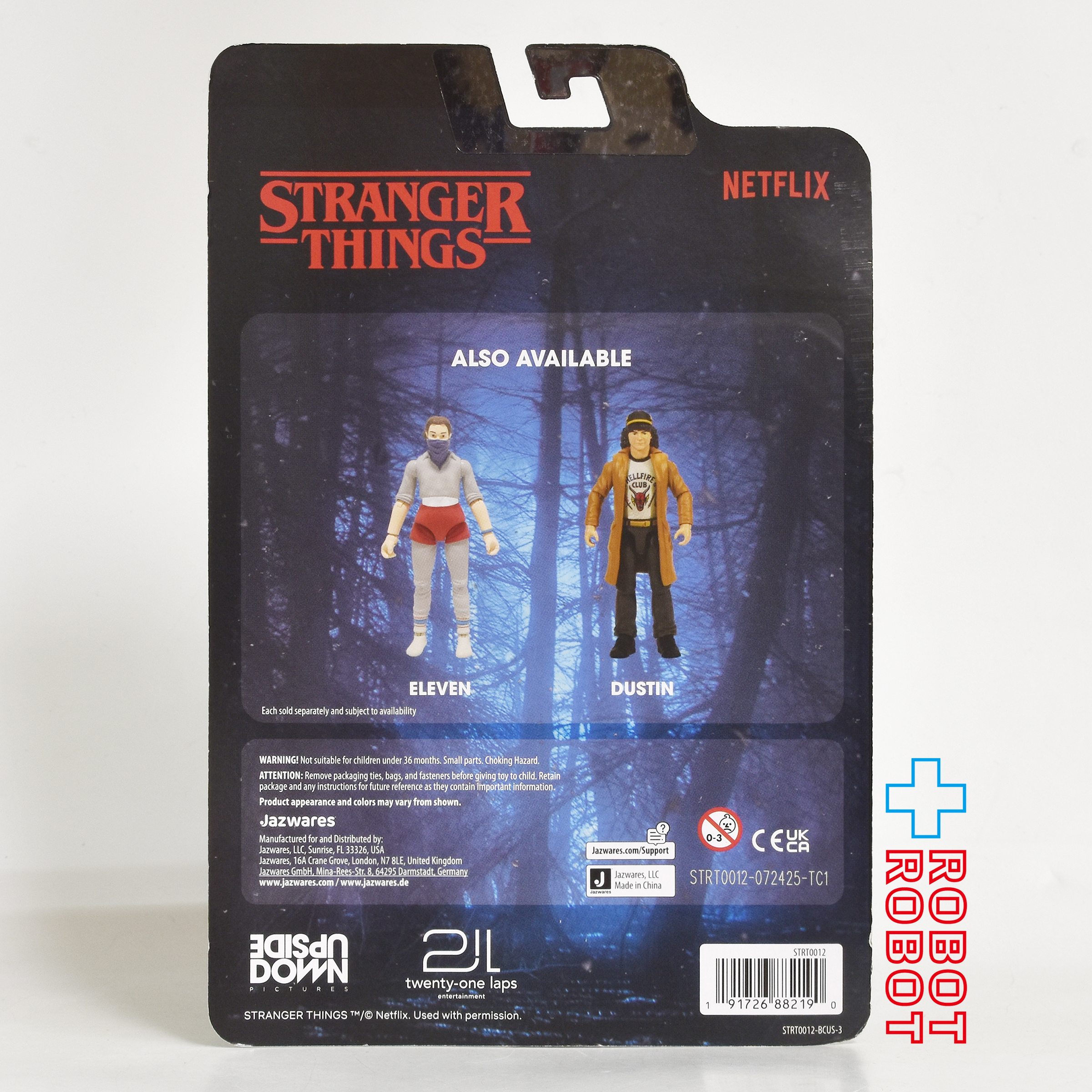 ジャズウェア ストレンジャー・シングス ハント&バトル デモゴルゴン ワールドオブ ストレンジャー・シングス スケール 4インチ アクションフィギュア 未開封 入荷写真