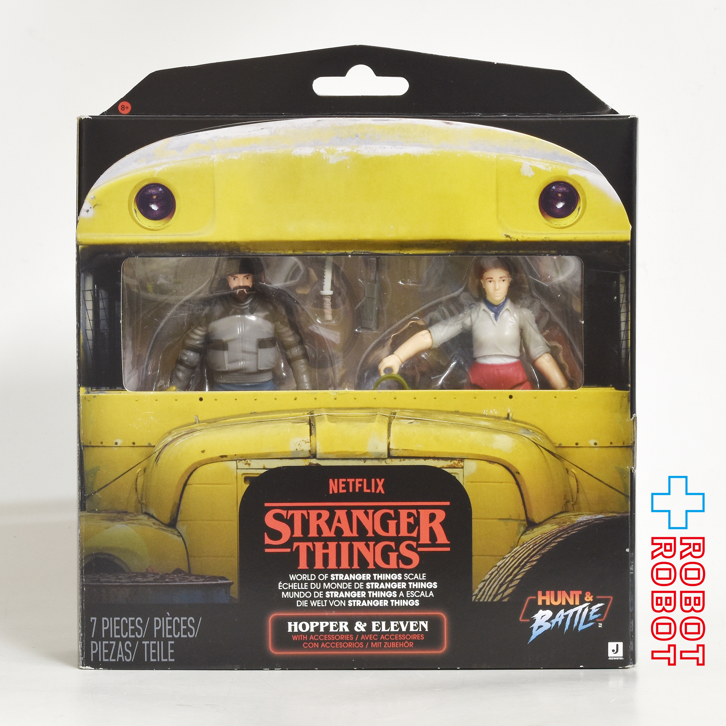 ストレンジャー・シングス ハント&バトル ホッパー & エル ワールドオブ ストレンジャー・シングス スケール アクションフィギュア 未開封 入荷写真