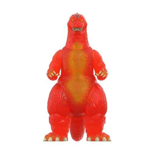 スーパー7 リ・アクション 東宝ゴジラ怪獣 ゴジラ '89 (バーニング) 3.75インチ アクションフィギュア 未開封 入荷写真