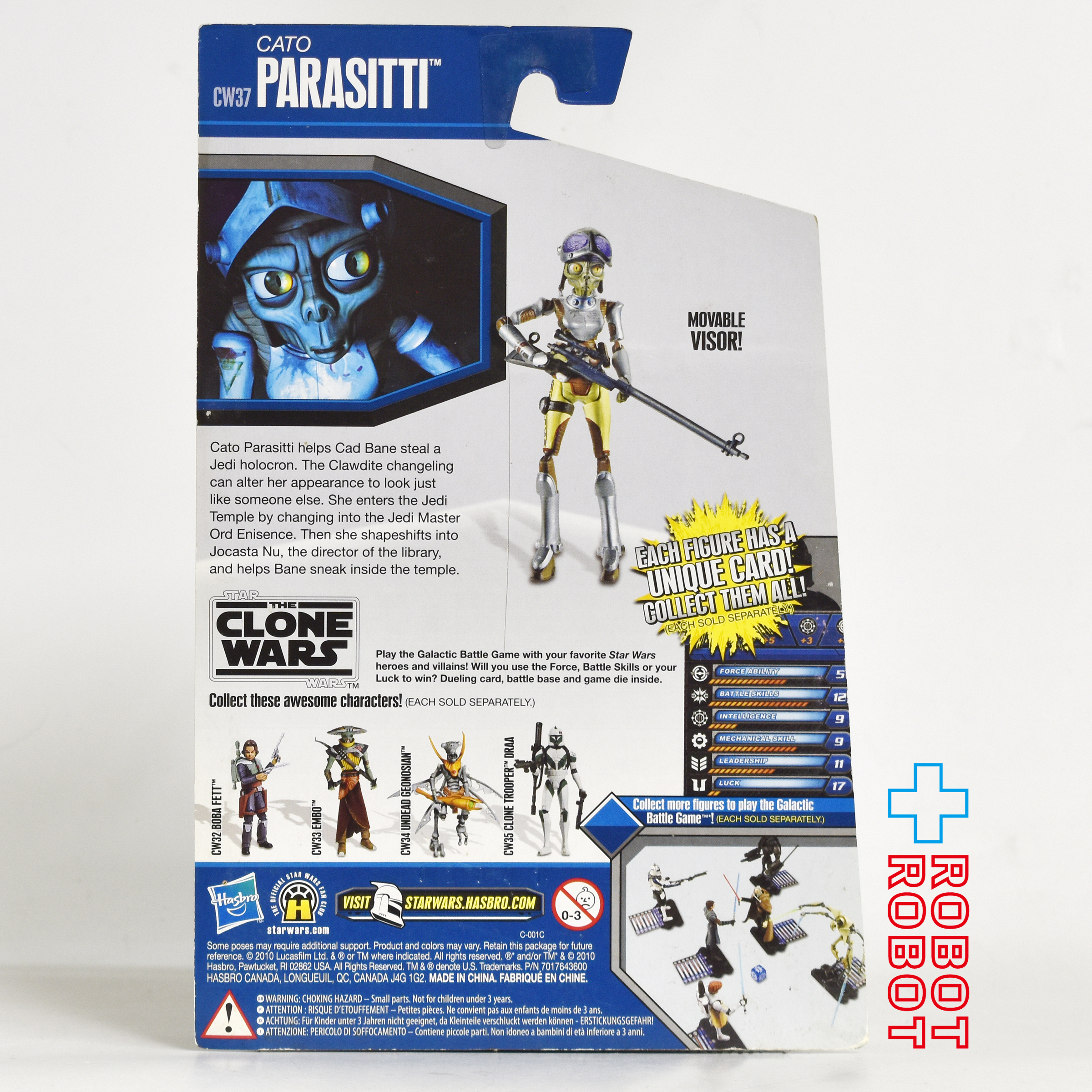 スター・ウォーズ CW2010 CW37 ケイト・パラシッティ クローン・ウォーズ 3.75インチ アクションフィギュア US版 未開封 入荷写真