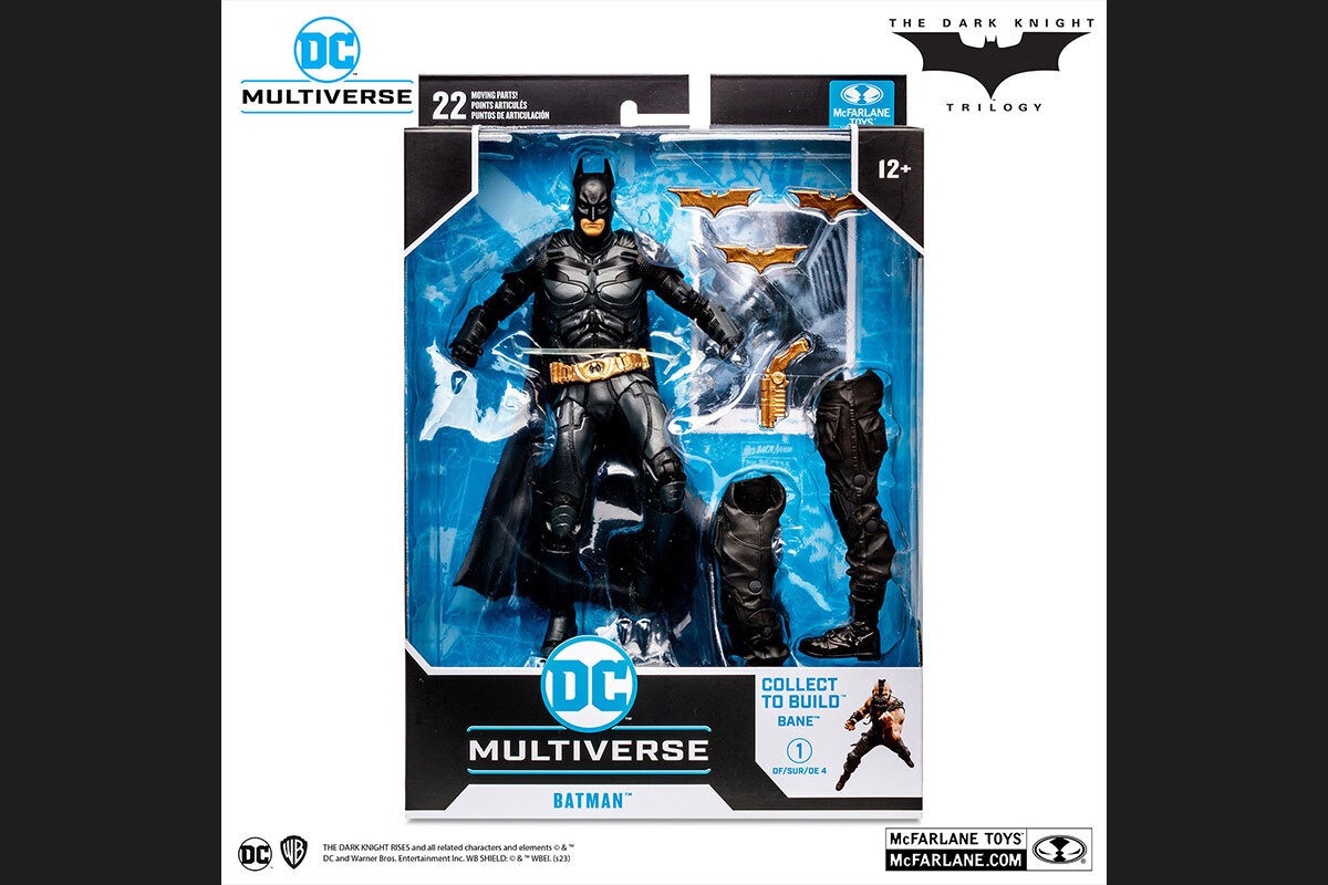 DC マルチバース 7インチ・アクションフィギュア #211 バットマン［映画『ダークナイト・トリロジー』] 国内版 開封 入荷写真