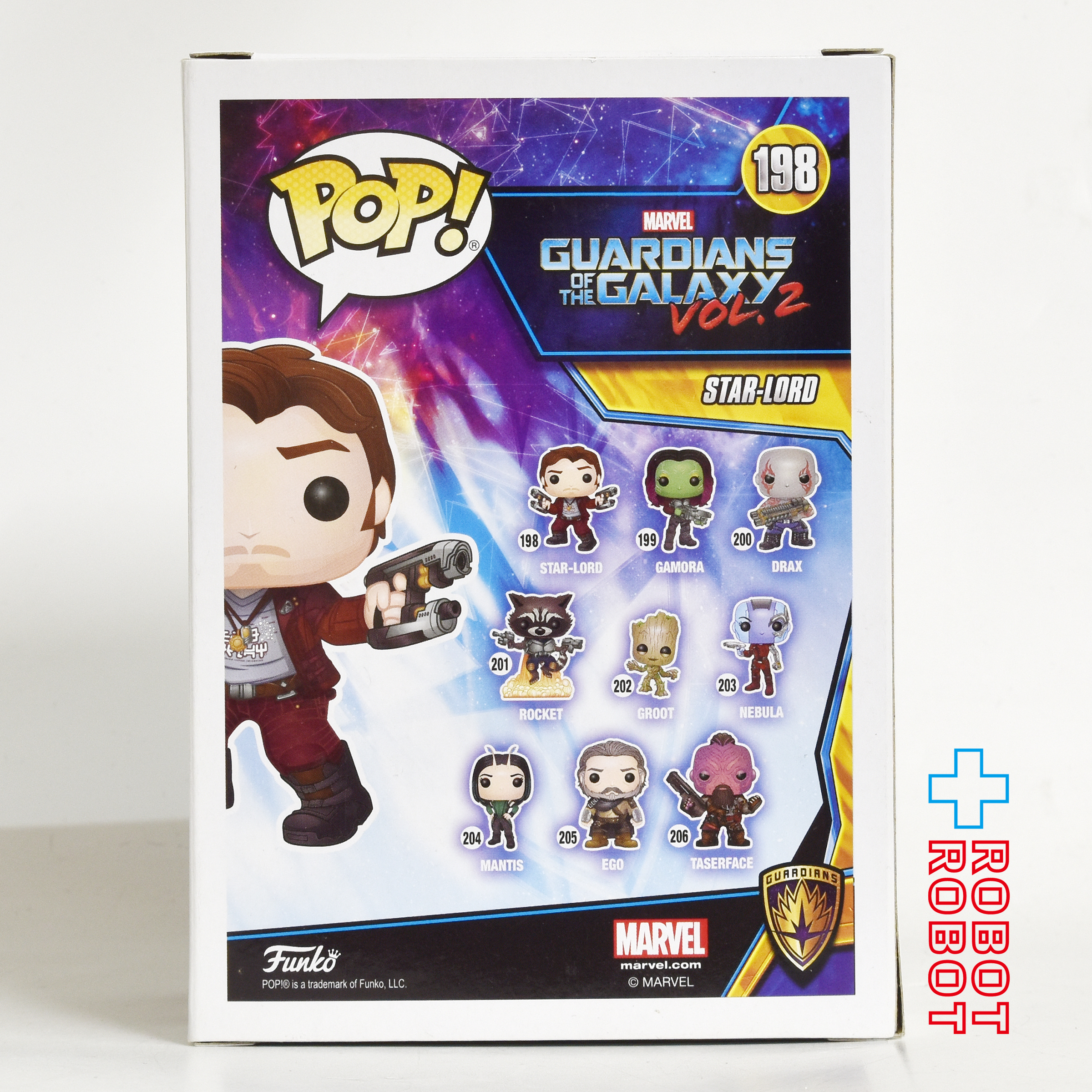 ファンコ POP! MCU 198 ガーディアンズ・オブ・ギャラクシー 2 スターロード ビニールフィギュア 入荷写真
