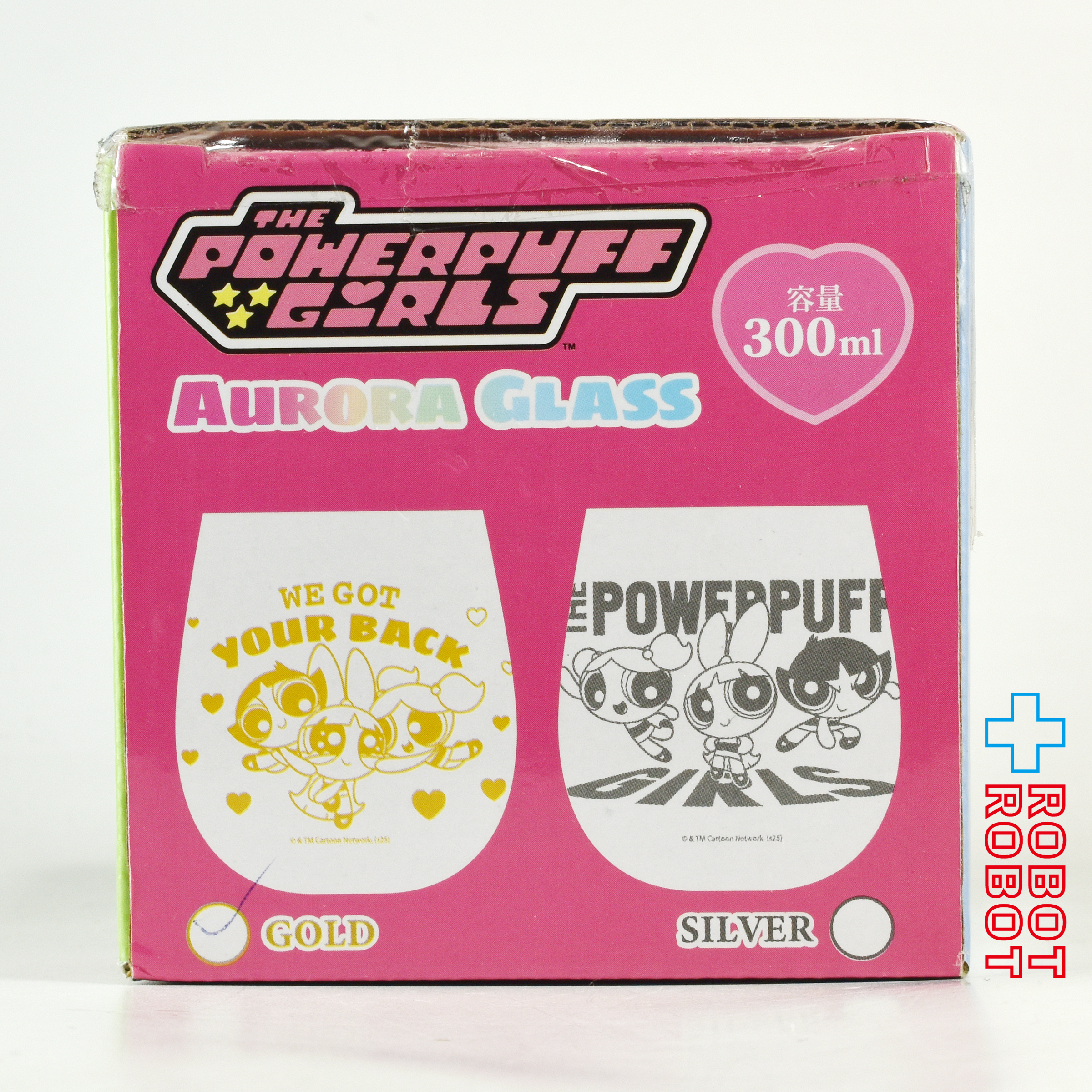 ピーナッツ・クラブ カートゥーン・ネットワーク パワーパフガールズ オーロラグラス ゴールド 版 開封 入荷写真