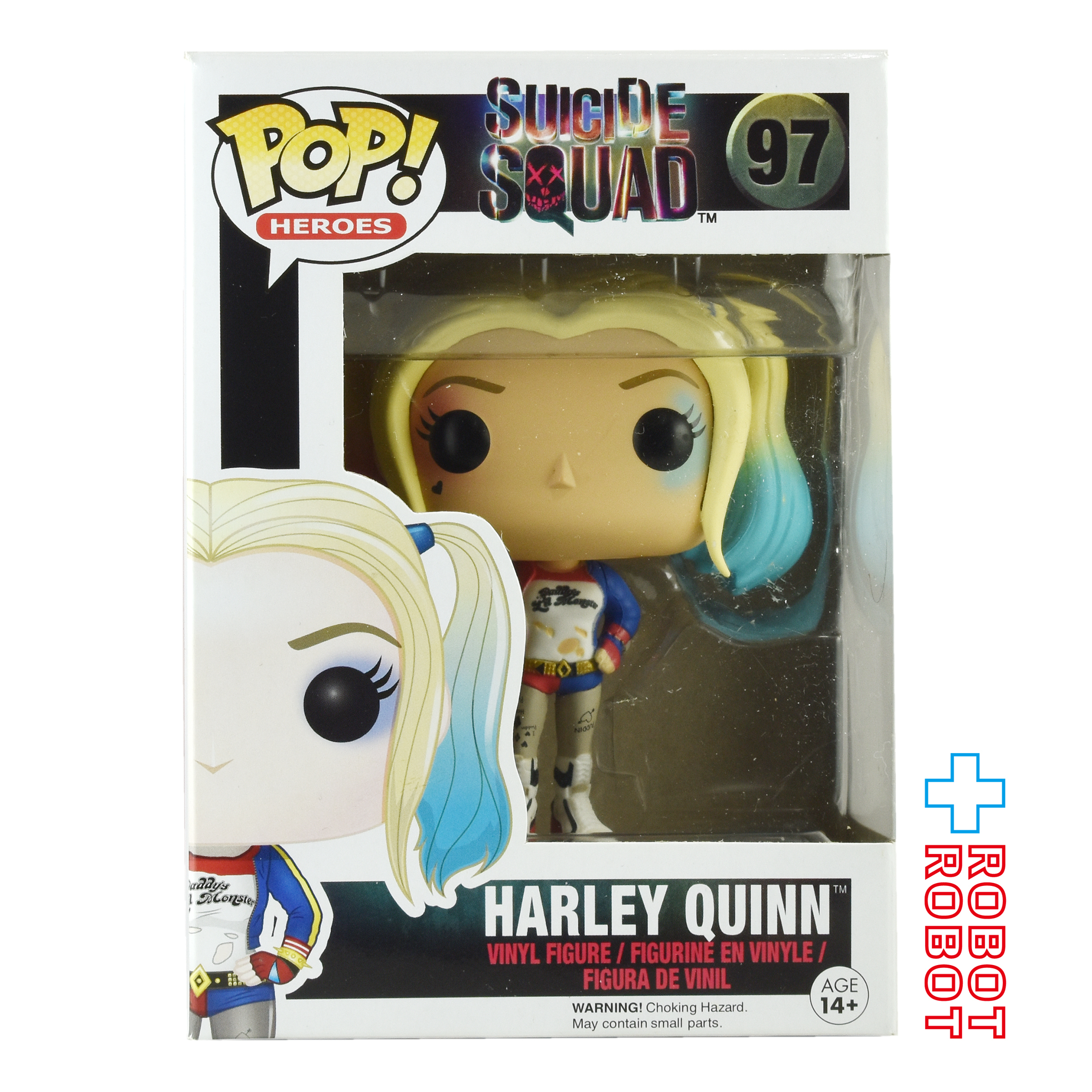 ファンコ POP! DC ヒーローズ 97 ザ・スーサイド・スクワッド ハーレイ・クイン ビニールフィギュア 箱付き 入荷写真