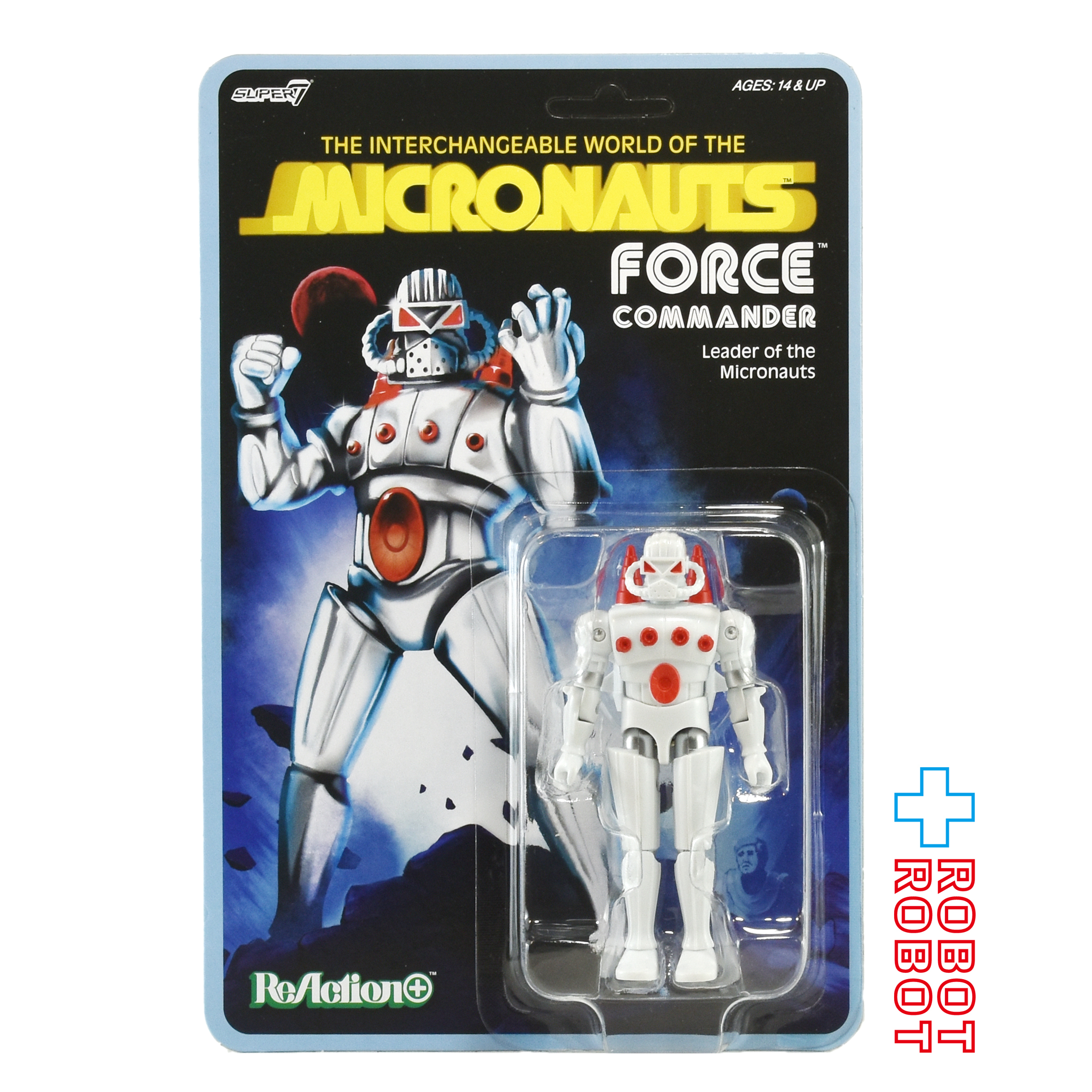スーパー7 リ・アクション+ マイクロノーツ フォース・コマンダー 3.75インチ アクションフィギュア 未開封 入荷写真