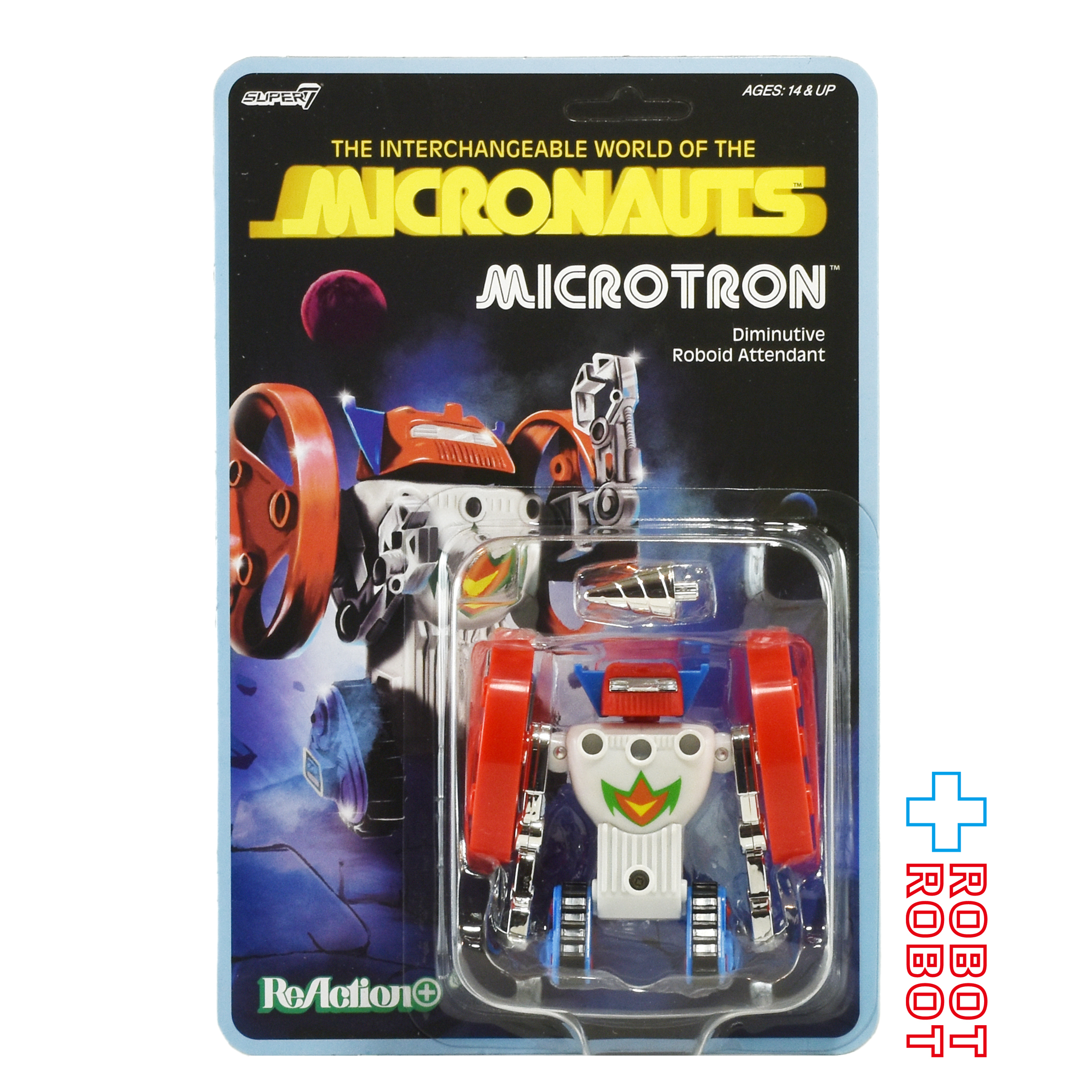 スーパー7 リ・アクション+ マイクロノーツ ウェーブ2 マイクロトロン 3.75インチ アクションフィギュア 未開封 入荷写真