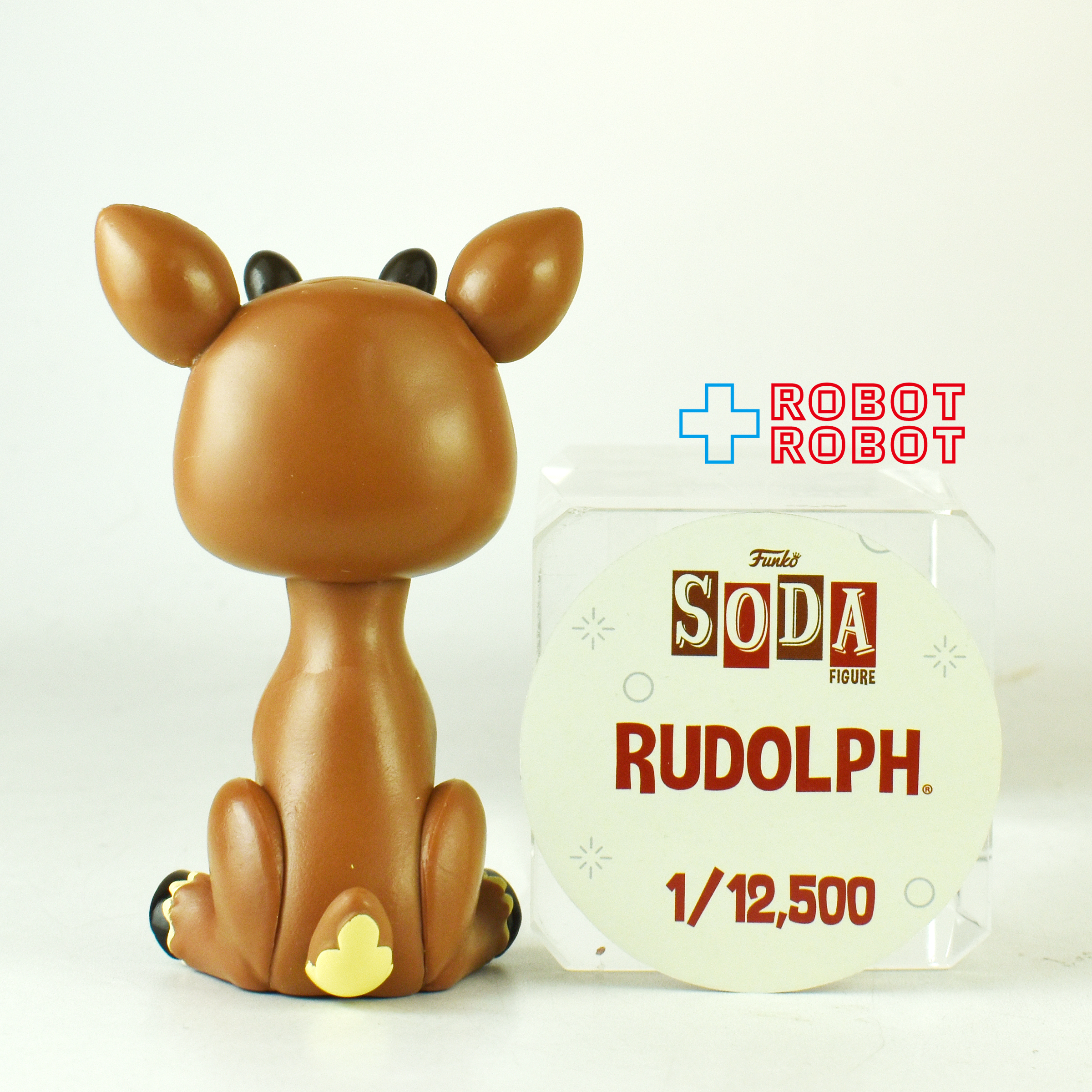 ファンコ SODA ソーダ缶 赤鼻のトナカイ ルドルフ ビニールフィギュア 入荷写真