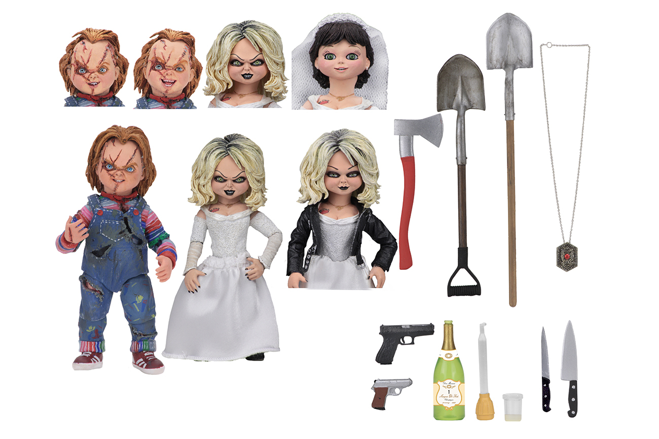 ネカ チャイルド・プレイ チャッキーの花嫁 チャッキー＆ティファニー アルティメット アクションフィギュア 2PK 未開封 入荷写真