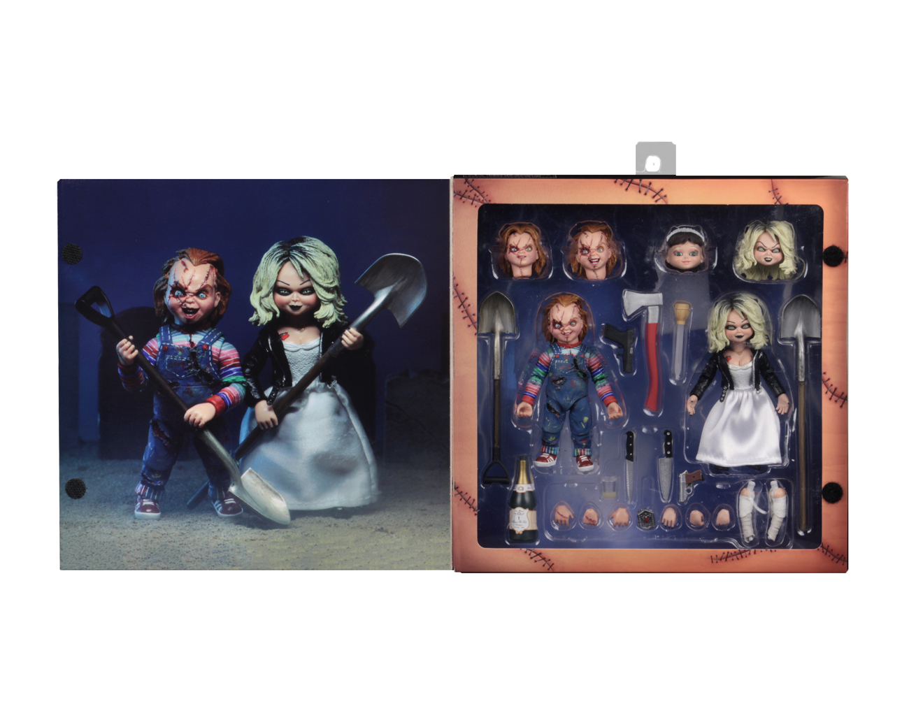 ネカ チャイルド・プレイ チャッキーの花嫁 チャッキー＆ティファニー アルティメット アクションフィギュア 2PK 未開封 入荷写真