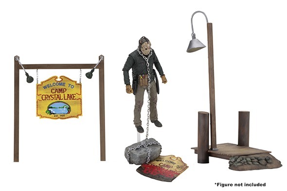 ネカ 13日の金曜日 7インチアクションフィギュア・シリーズ クリスタルレイク キャンプ アクセサリー パック 開封 入荷写真