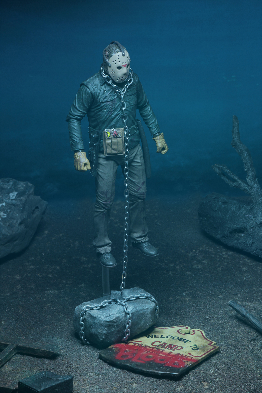 ネカ 13日の金曜日 7インチアクションフィギュア・シリーズ クリスタルレイク キャンプ アクセサリー パック 開封 入荷写真
