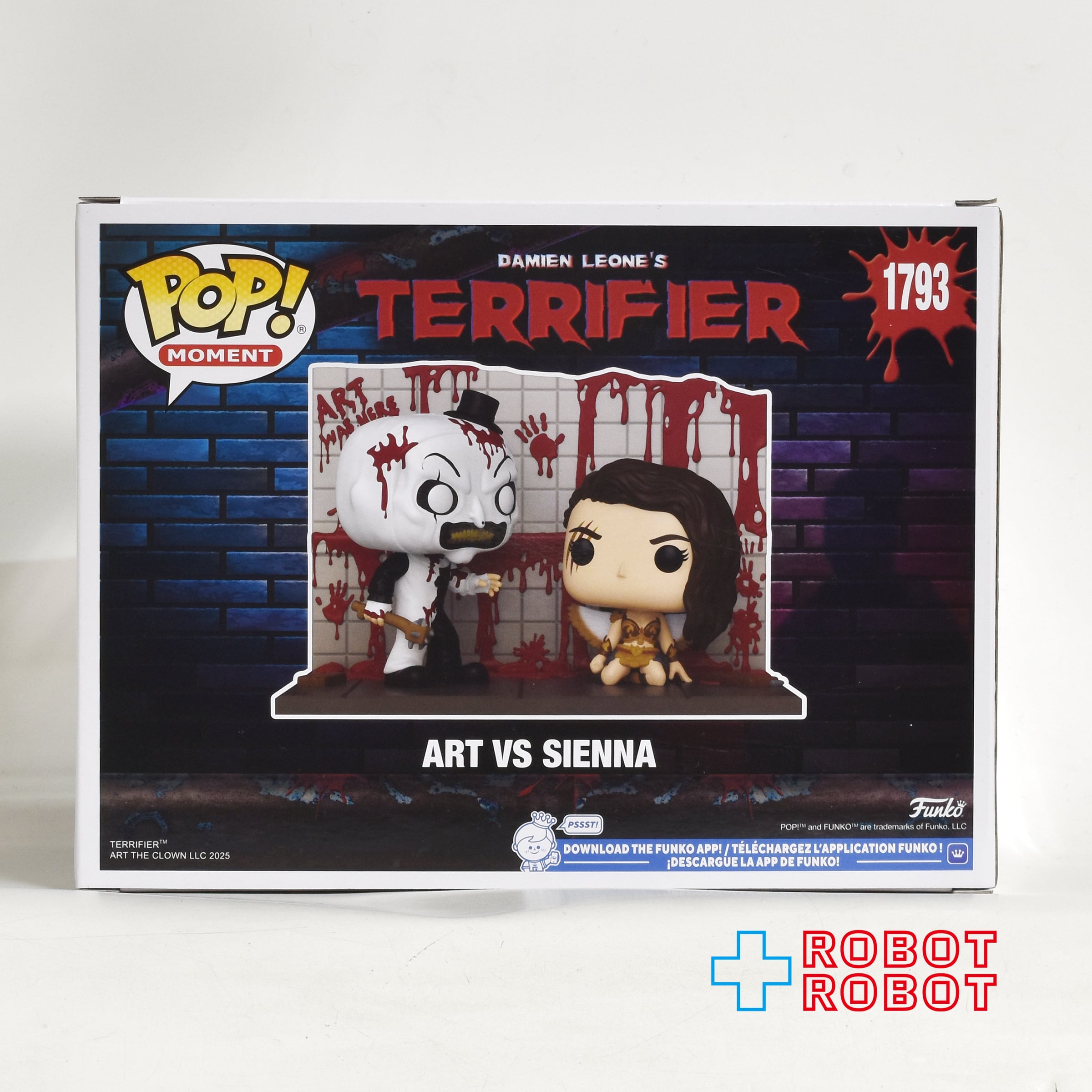 ファンコ POP! モーメント 1793 テリファー アート・ザ・クラウン アートvs シエナ  ビニール 箱入未開封 入荷写真