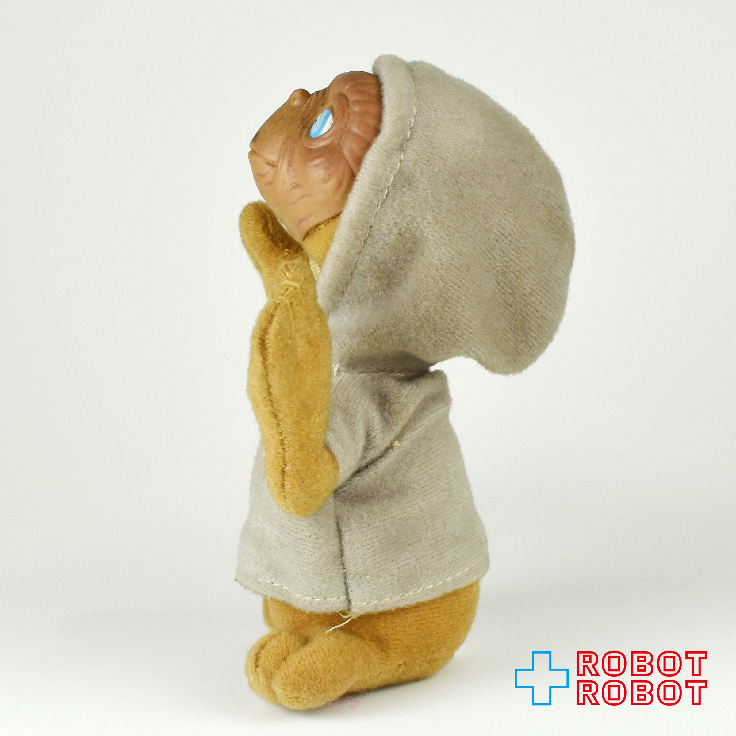 ラス社 E.T. グレイ・パーカー ソフビ顔 ミニぬいぐるみ 11cm 1997 入荷写真