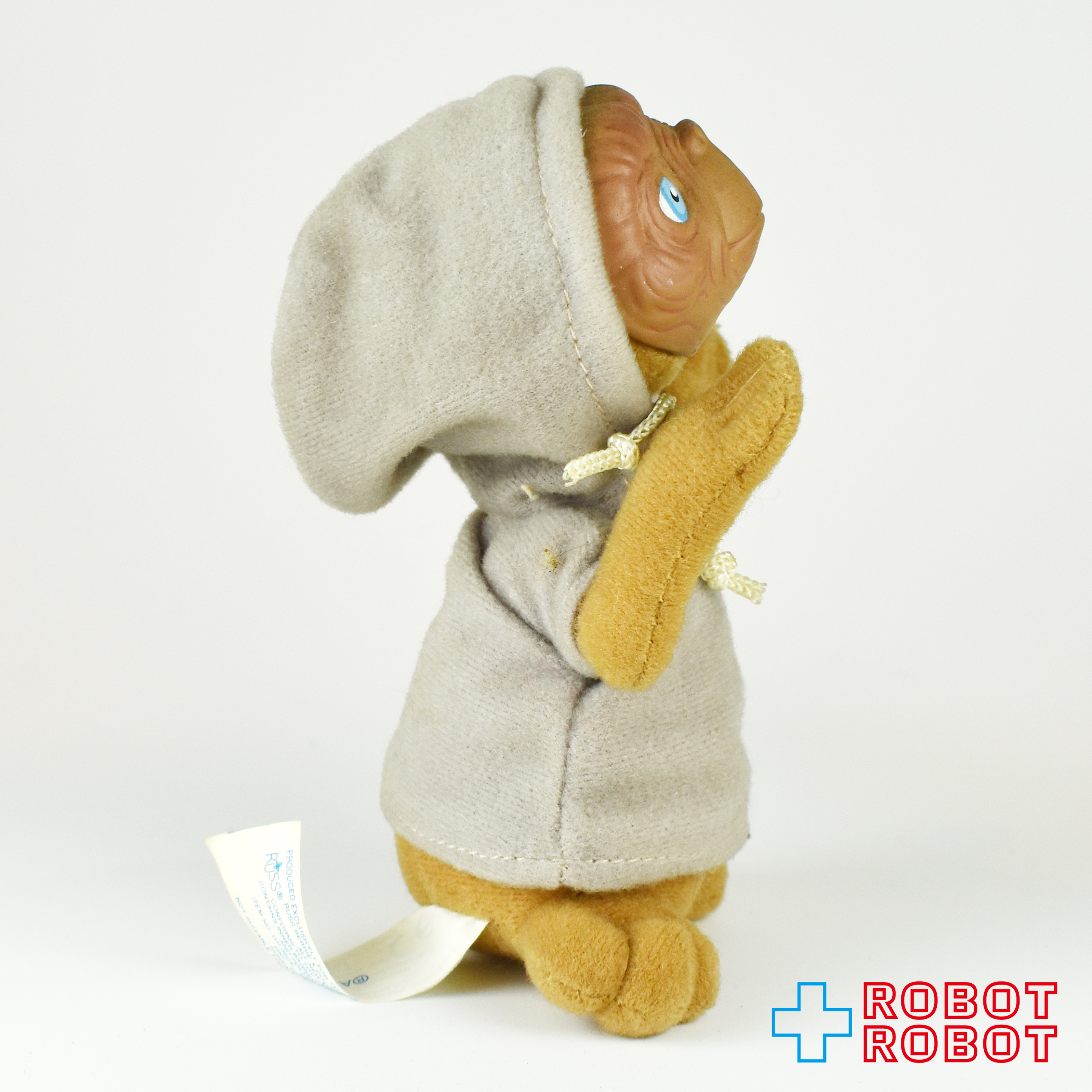 ラス社 E.T. グレイ・パーカー ソフビ顔 ミニぬいぐるみ 11cm 1997 入荷写真