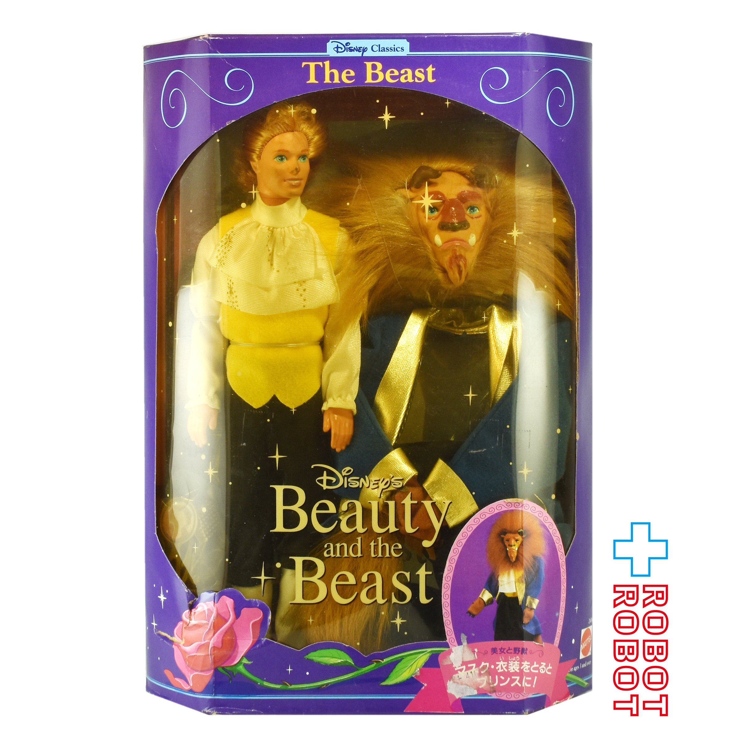 マテル ディズニー 美女と野獣 アダム王子 ビースト ドール 1991 未開封 入荷写真