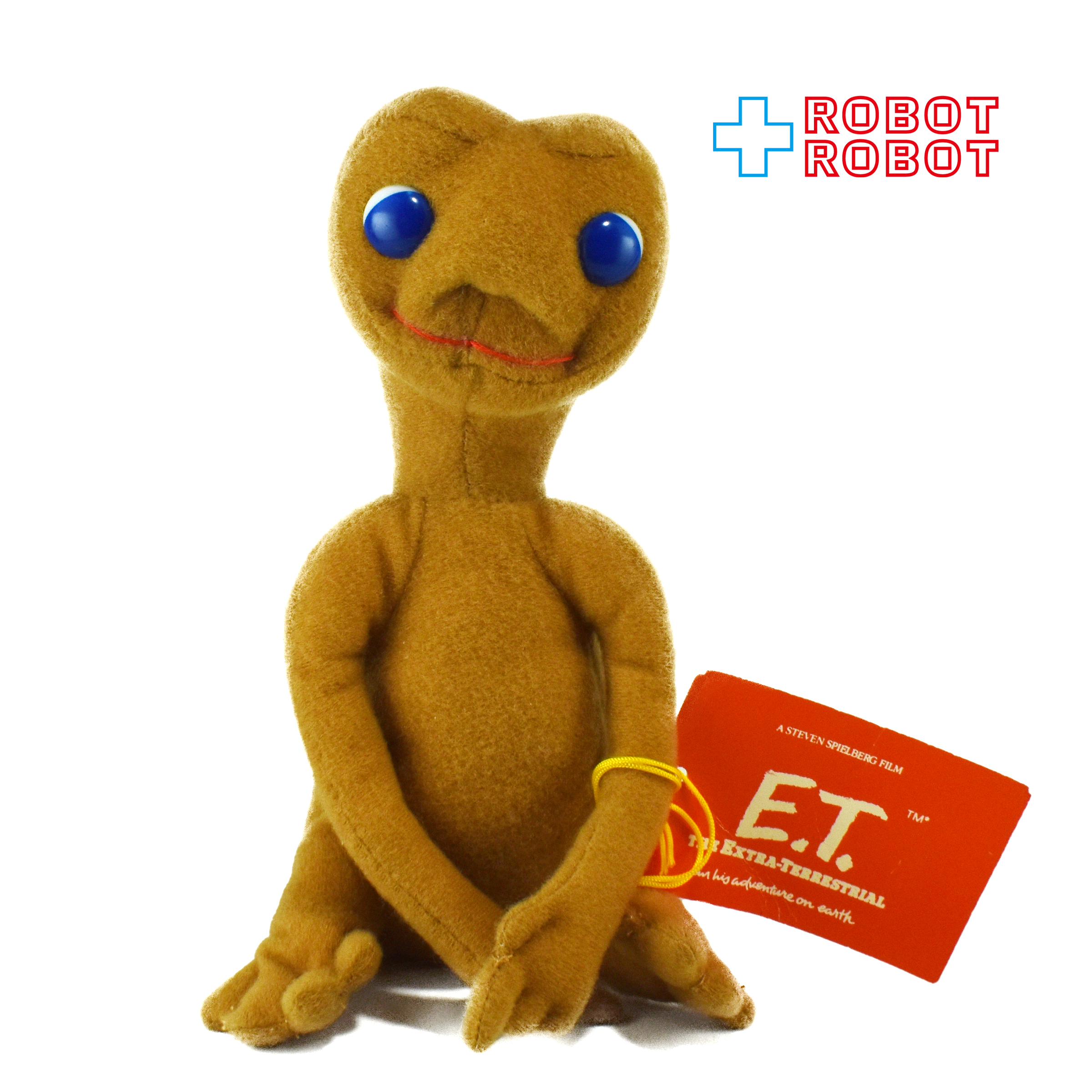 KAMAR社 E.T. ぬいぐるみ人形 20cm メイドイン台湾 紙タグ(赤)付き 入荷写真