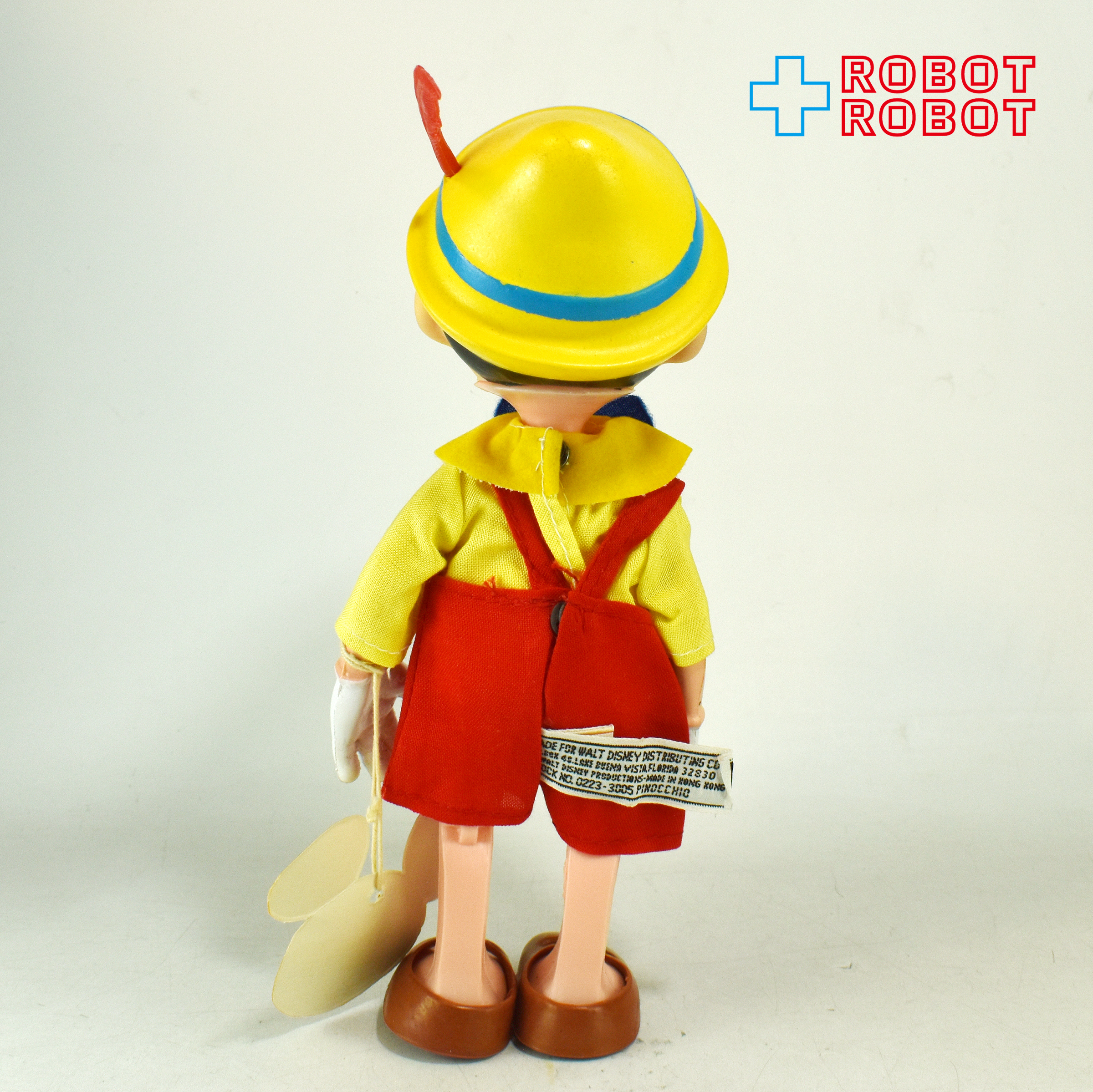 Dakin ディズニー ピノキオ ビニールフィギュア 後期3行刻印 紙タグ付 袋入 入荷写真