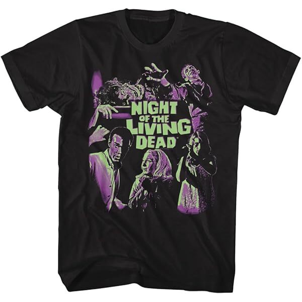ナイト・オブ・ザ・リビング・デッド グラフィック Tシャツ ブラック アメリカンクラシックス 入荷写真