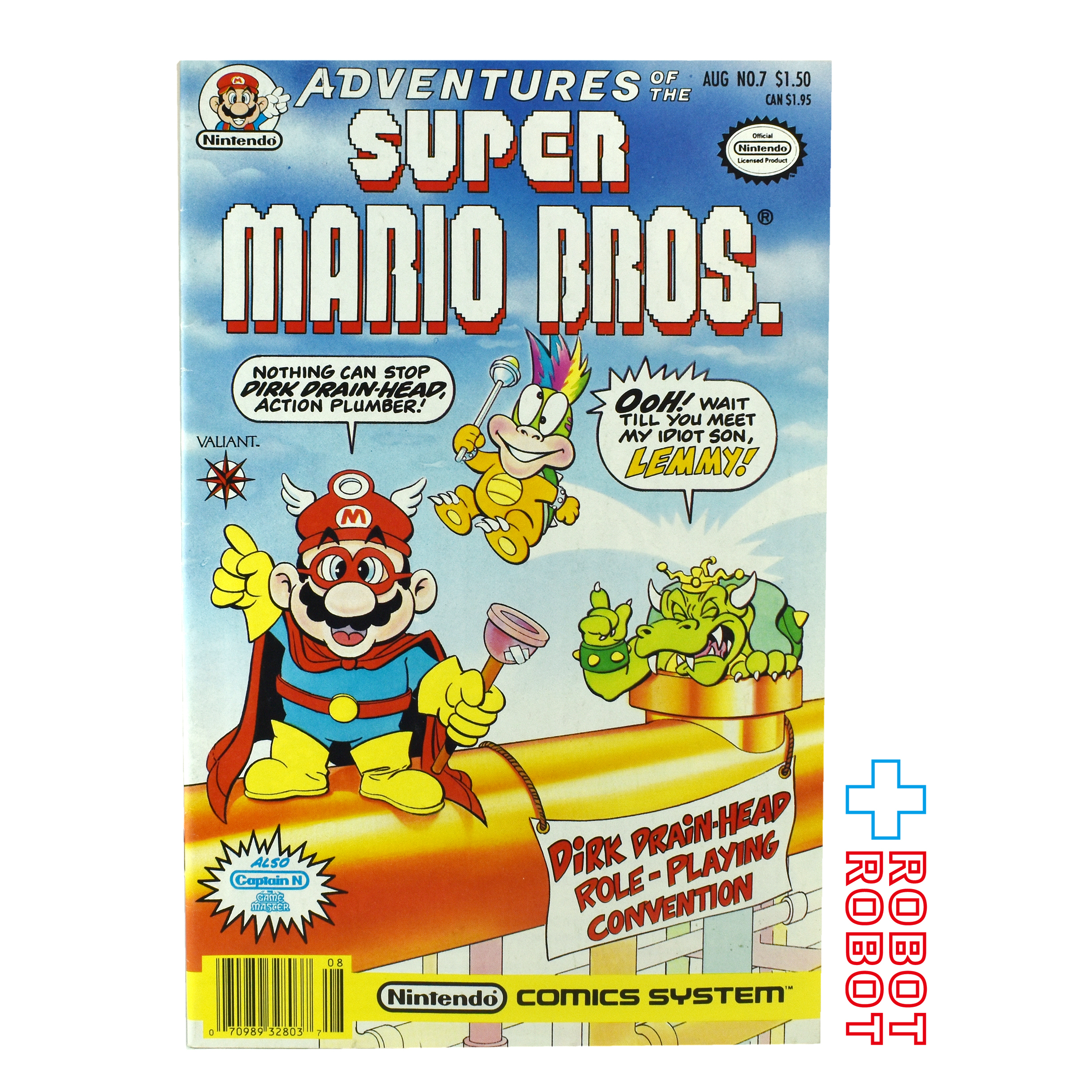 ニンテンドー コミックス スーパーマリオブラザーズ NO.7 August 1991 入荷写真
