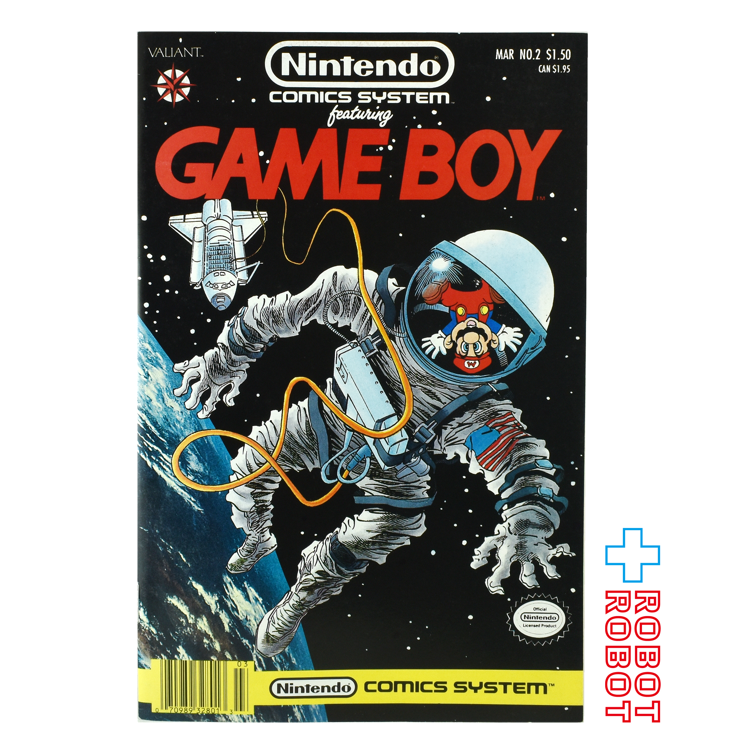 ニンテンドー コミックス スーパーマリオブラザーズ NO.2 ゲームボーイ March 1990 入荷写真