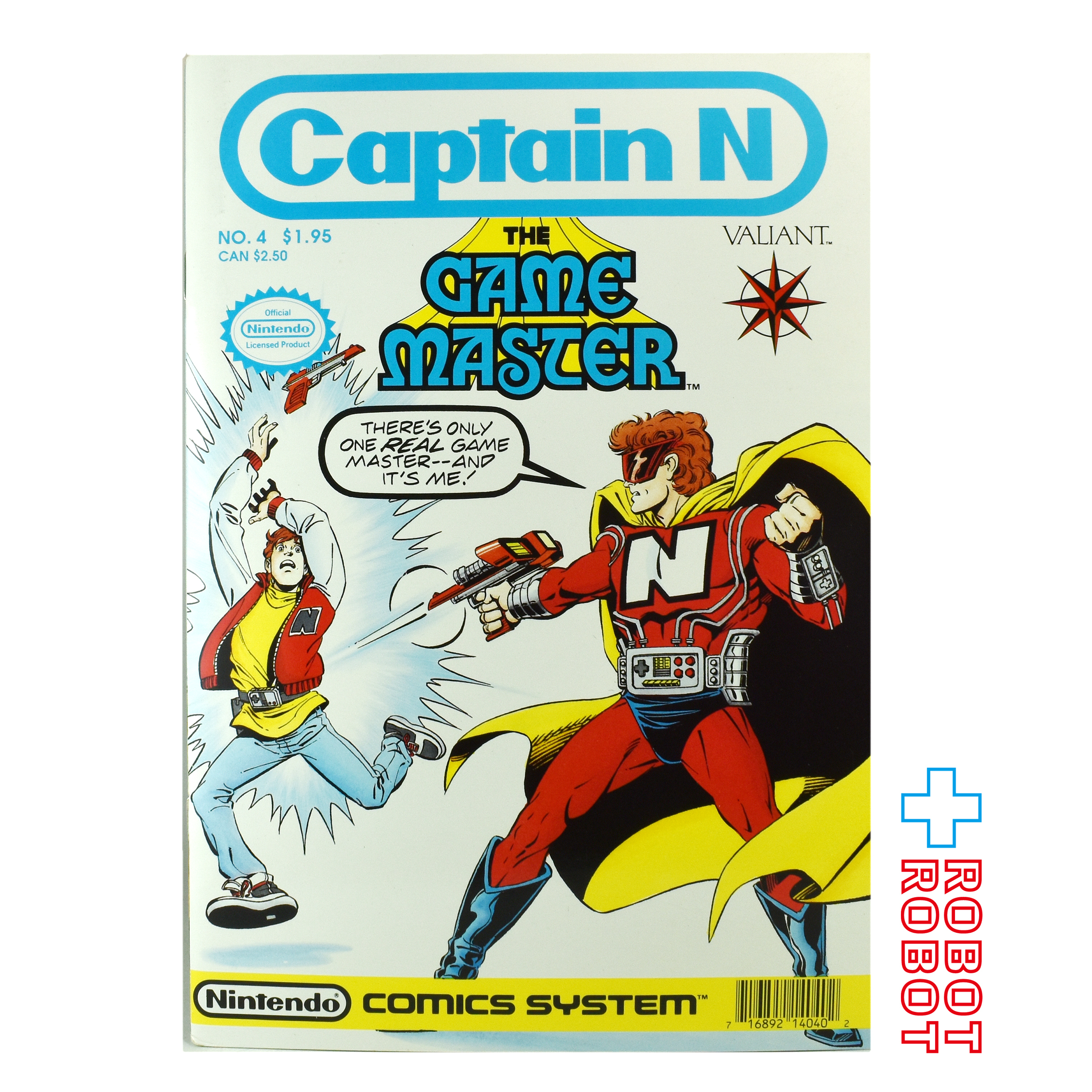 ニンテンドー コミックス キャプテン N ザ・ゲームマスター NO.4 1989 入荷写真