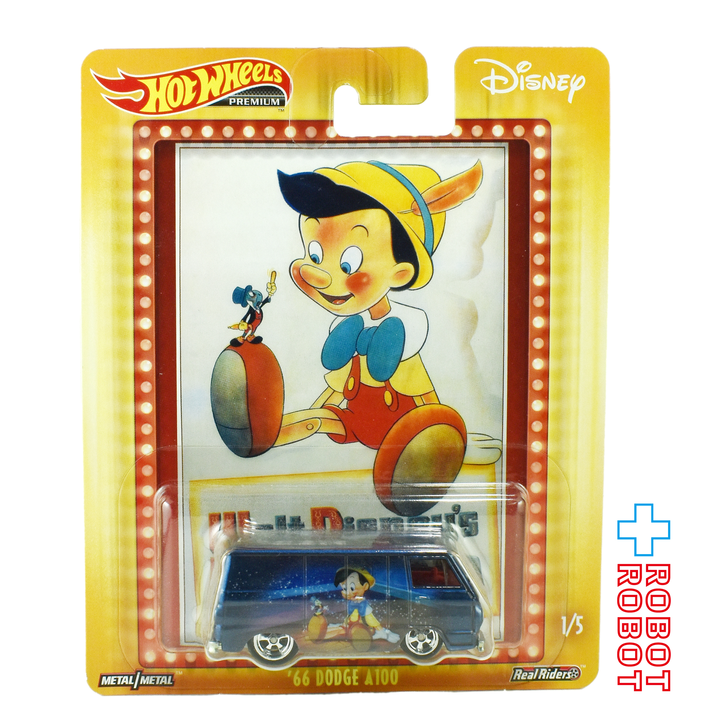 ホットウィール プレミアム ディズニー ピノキオ '66 ダッジ・A100 ダイキャストミニカー 未開封 2018 入荷写真