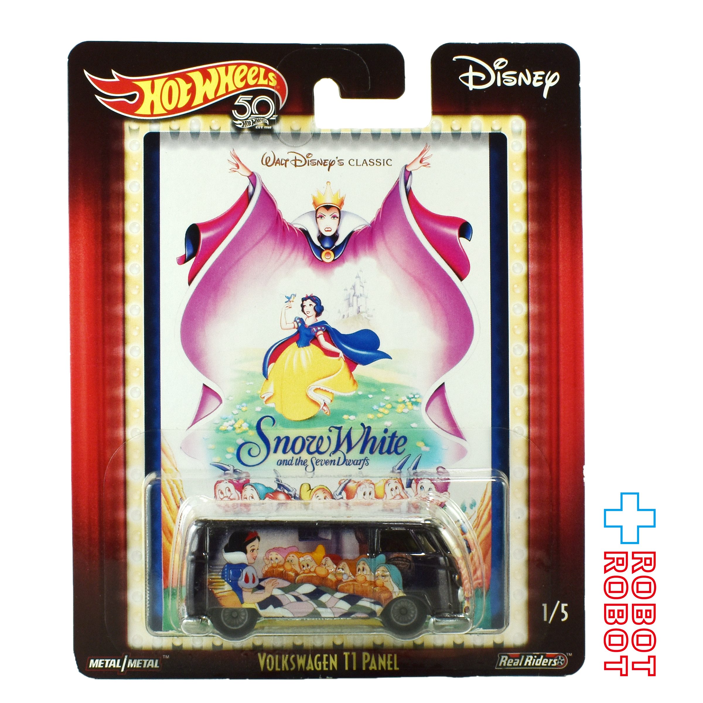ホットウィール ディズニー 白雪姫 フォルクスワーゲン T1 パネル ダイキャストミニカー 未開封 2017 入荷写真
